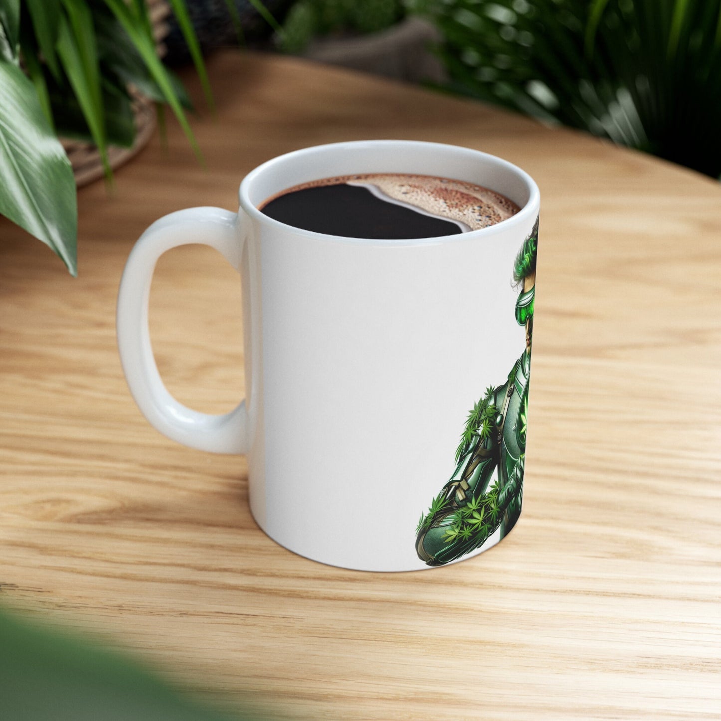 FUTURISTIC TRAVELER - 420 Stoner Mug (Coffee 11oz)