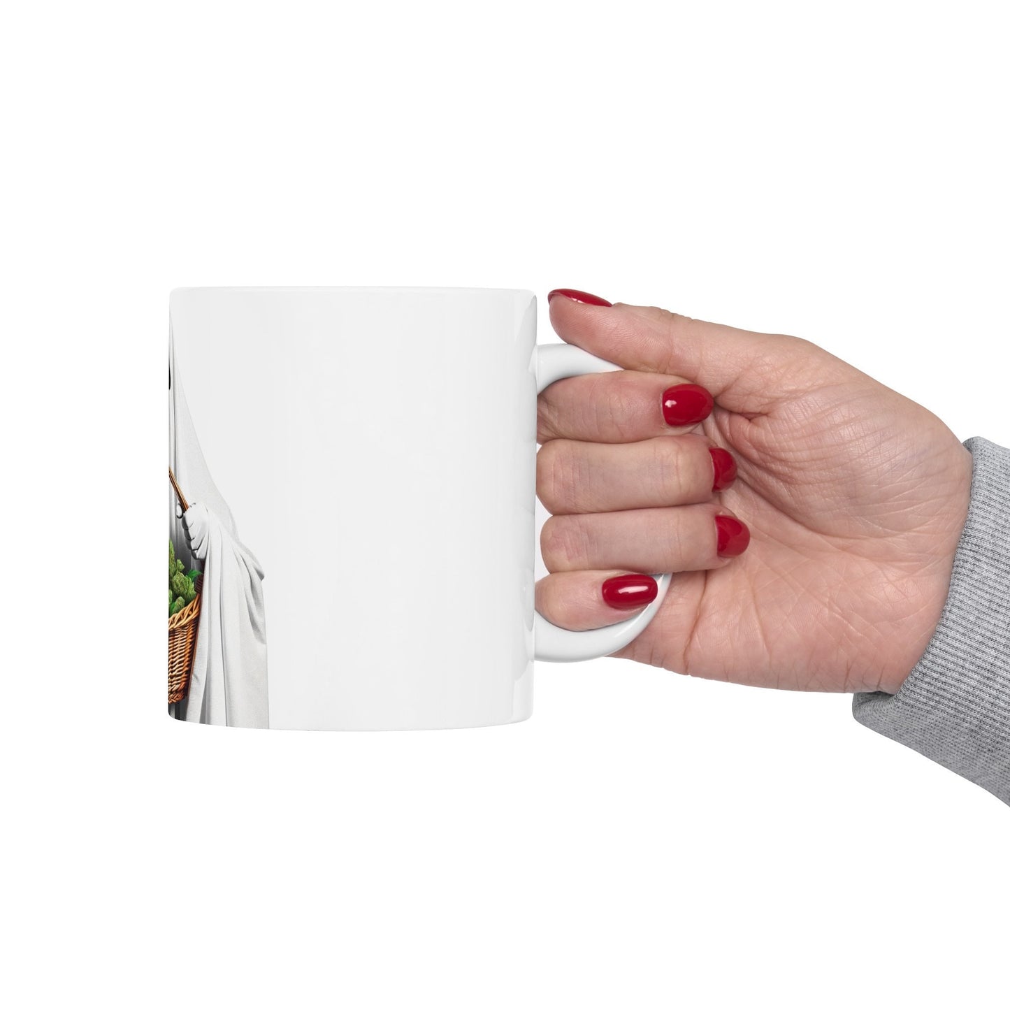 TRICK or TREAT GHOST - Weed Coffee Mug (11oz)