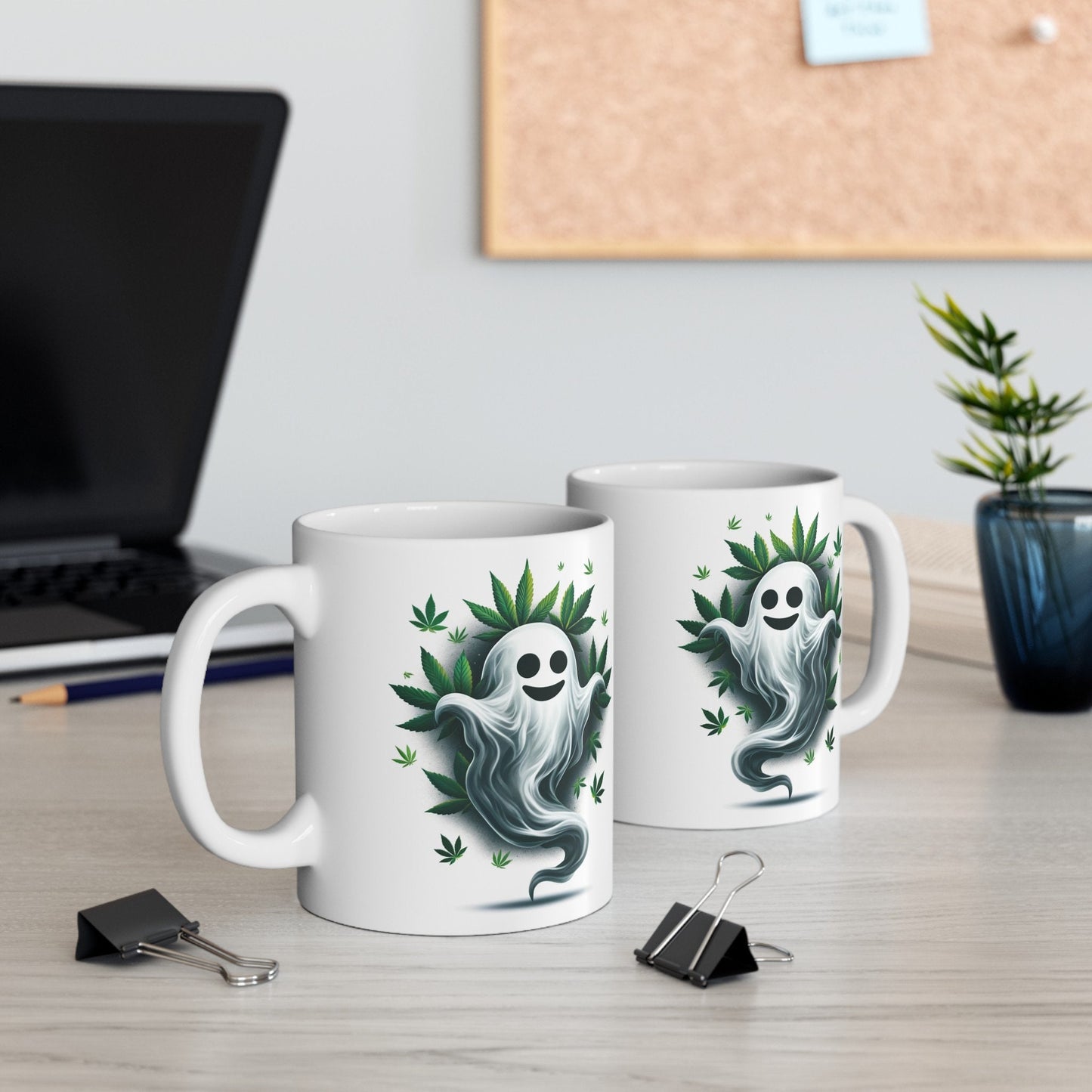 WEED GHOST - Weed Coffee Mug (11oz)