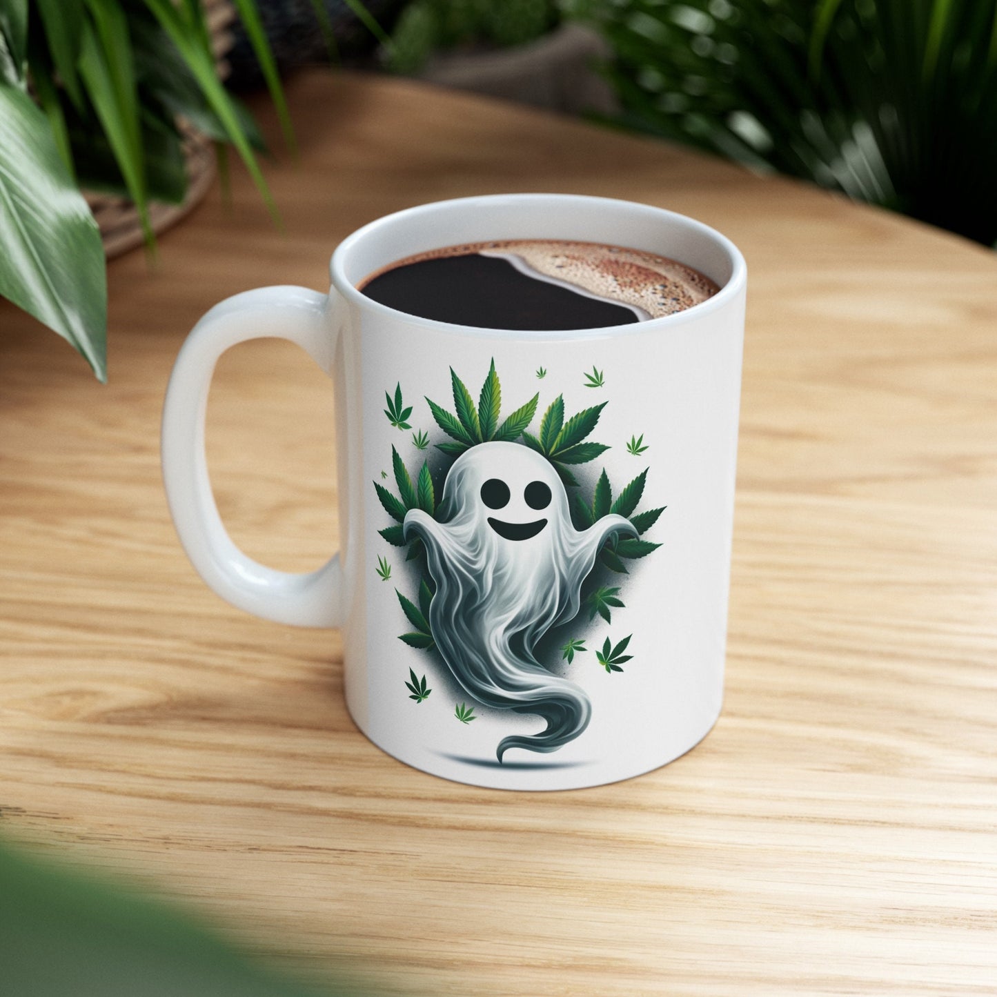 WEED GHOST - Weed Coffee Mug (11oz)