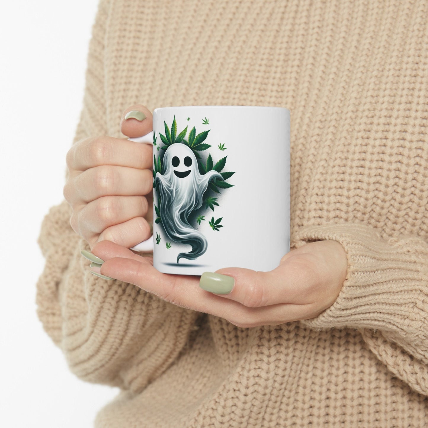WEED GHOST - Weed Coffee Mug (11oz)