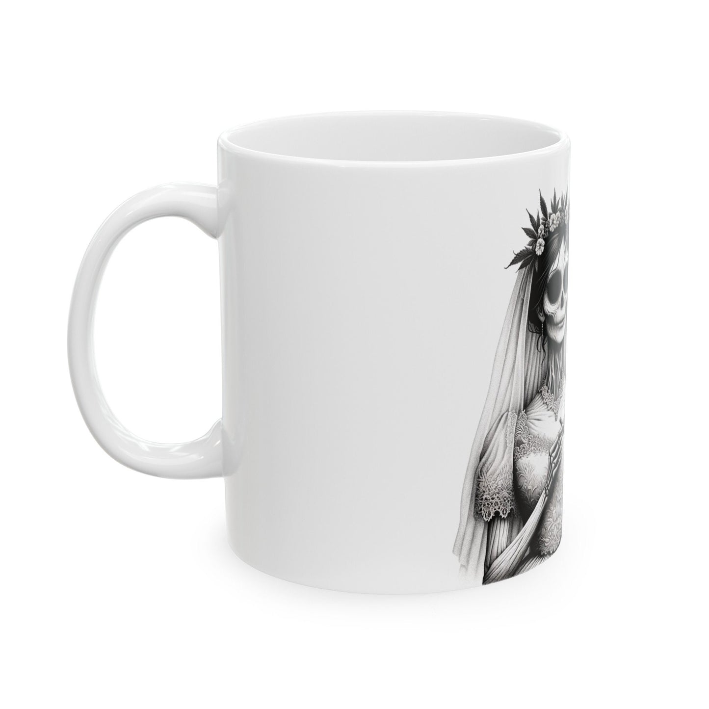SKELETONS STONER WEDDING - Weed Coffee Mug (11oz)
