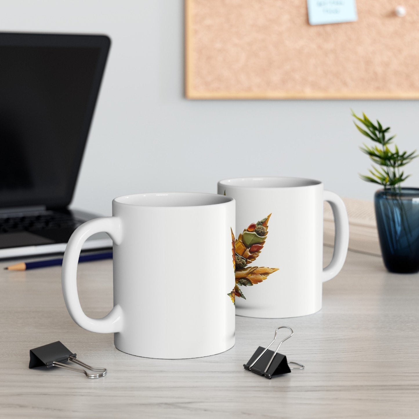 WAXY WEED LEAF - Weed Coffee Mug (11oz)