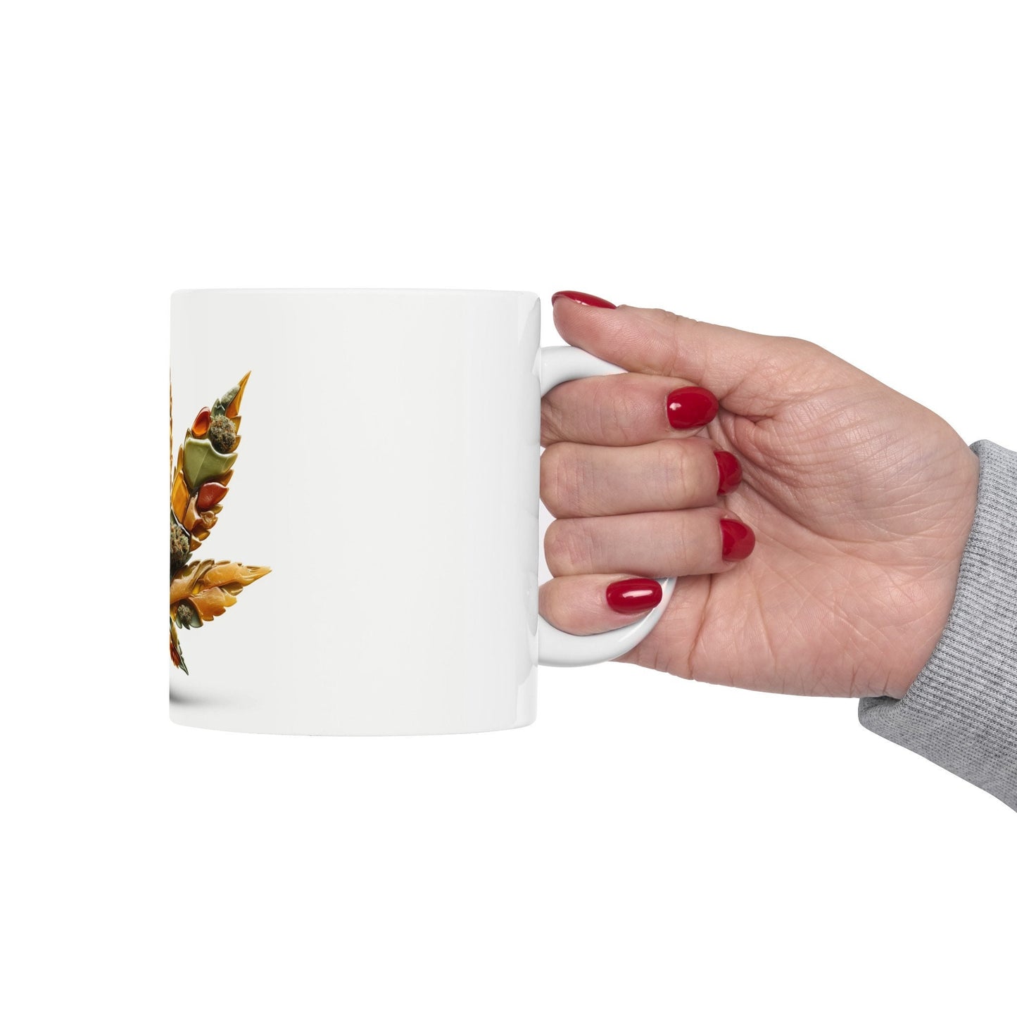 WAXY WEED LEAF - Weed Coffee Mug (11oz)