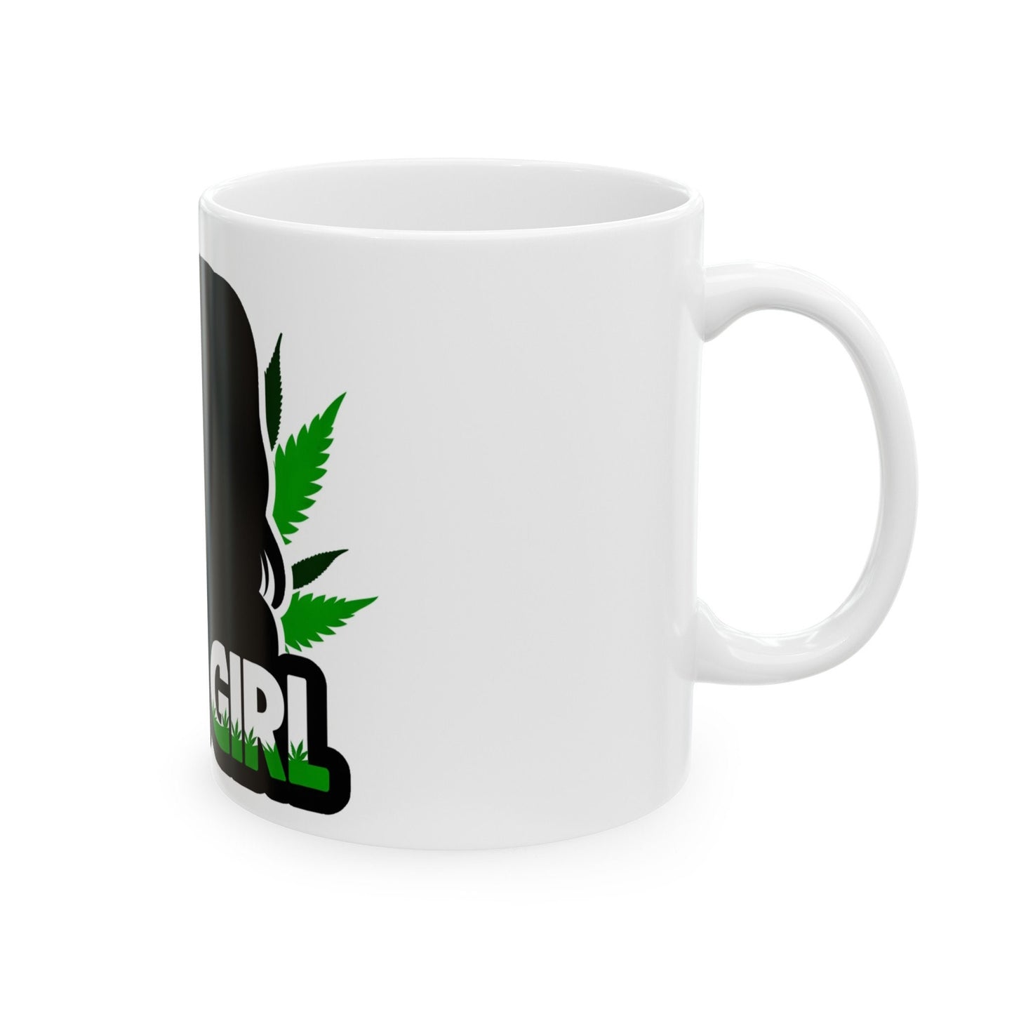 DANK GIRL Mug - Weed Coffee Mug (11oz)