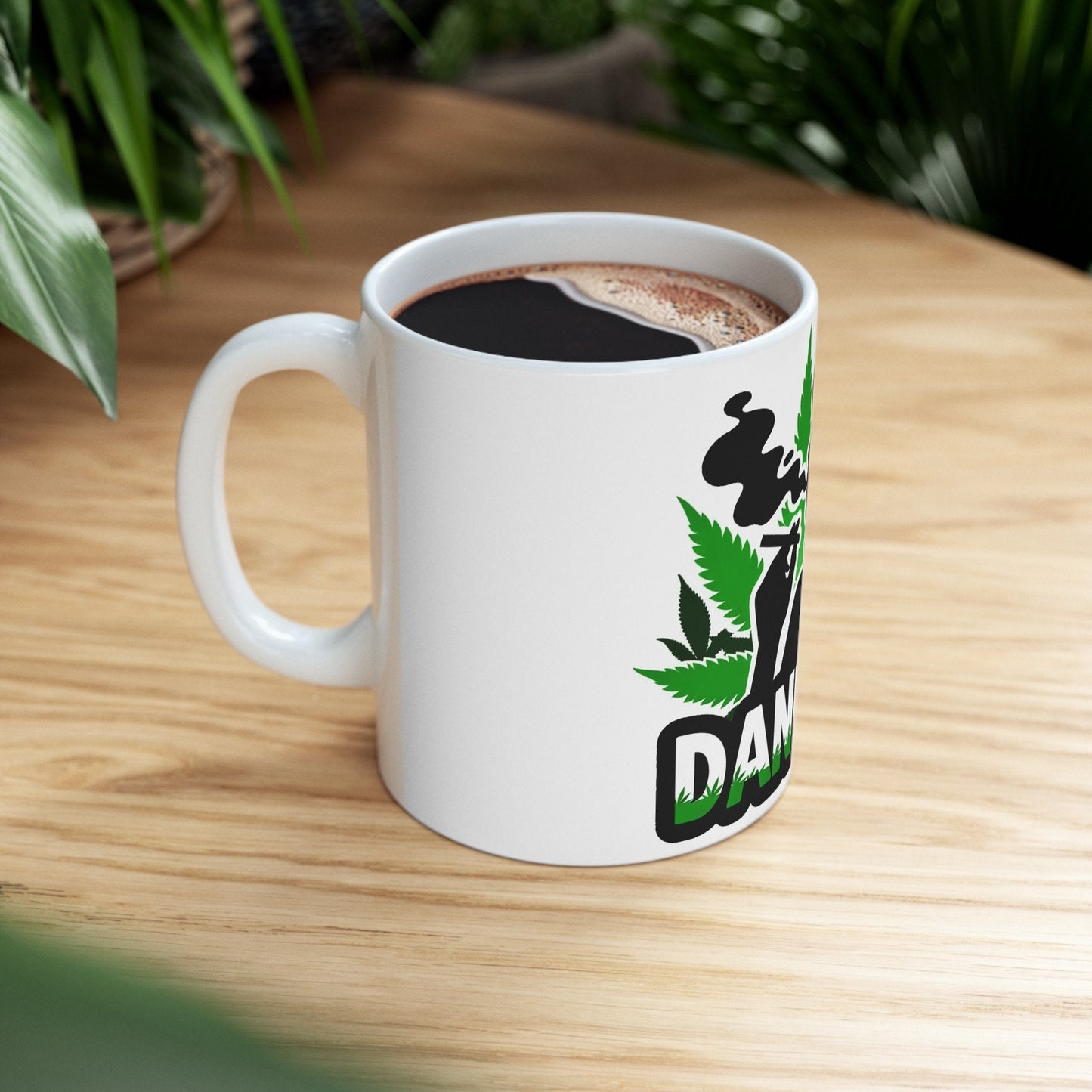 DANK GIRL Mug - Weed Coffee Mug (11oz)