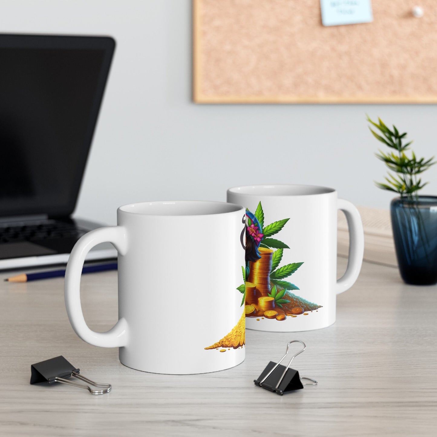 GOLD and WEED - 420 Coffee Mug (11oz)