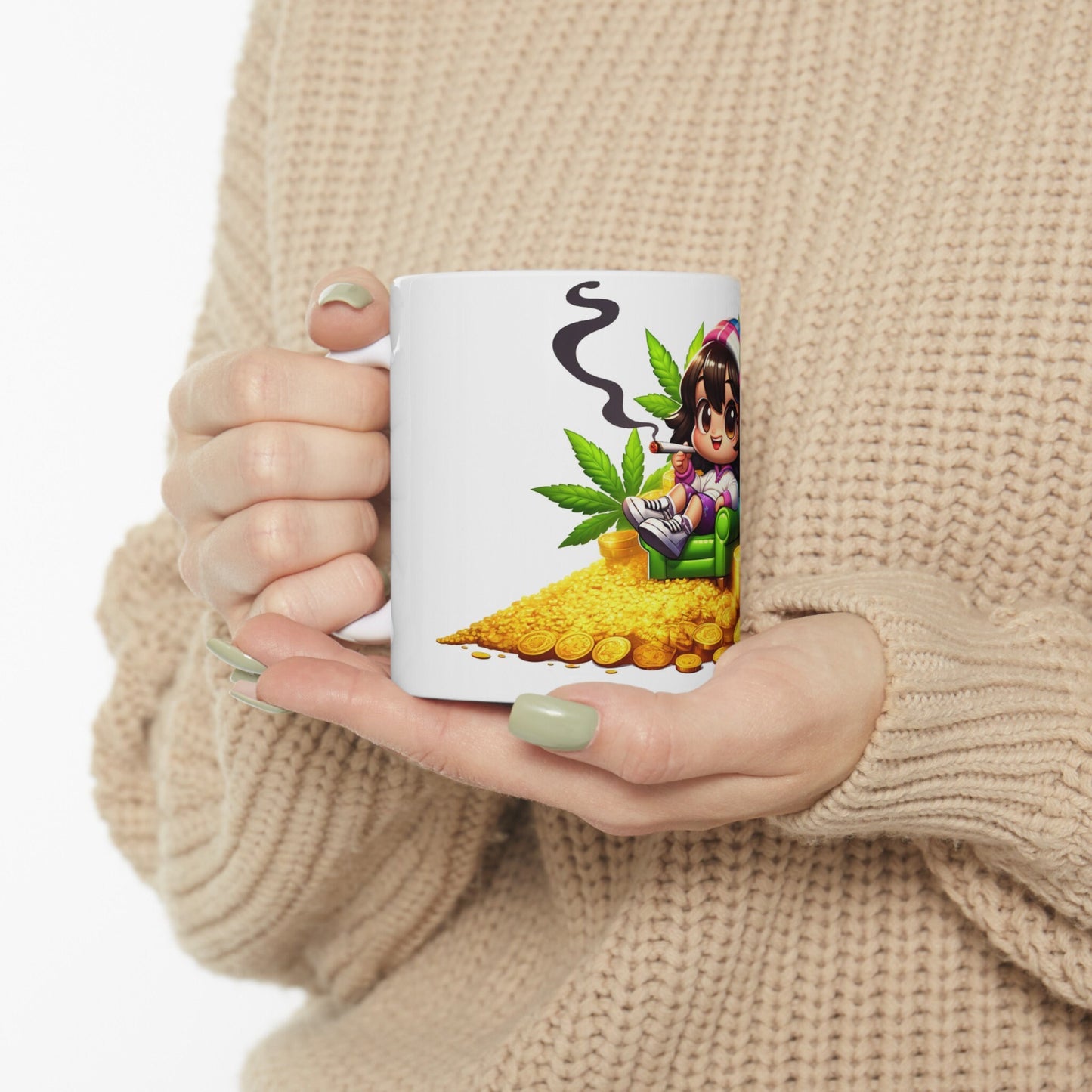GOLD and WEED - 420 Coffee Mug (11oz)