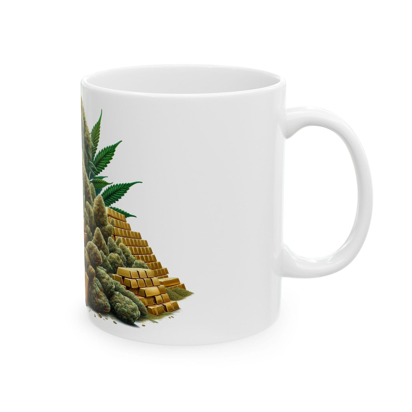 GOLD and WEED - Weed Coffee Mug (11oz)