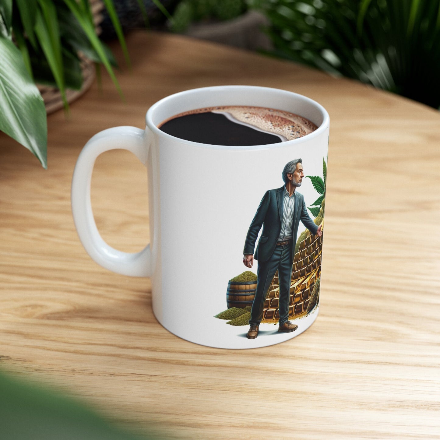 GOLD and WEED - Weed Coffee Mug (11oz)