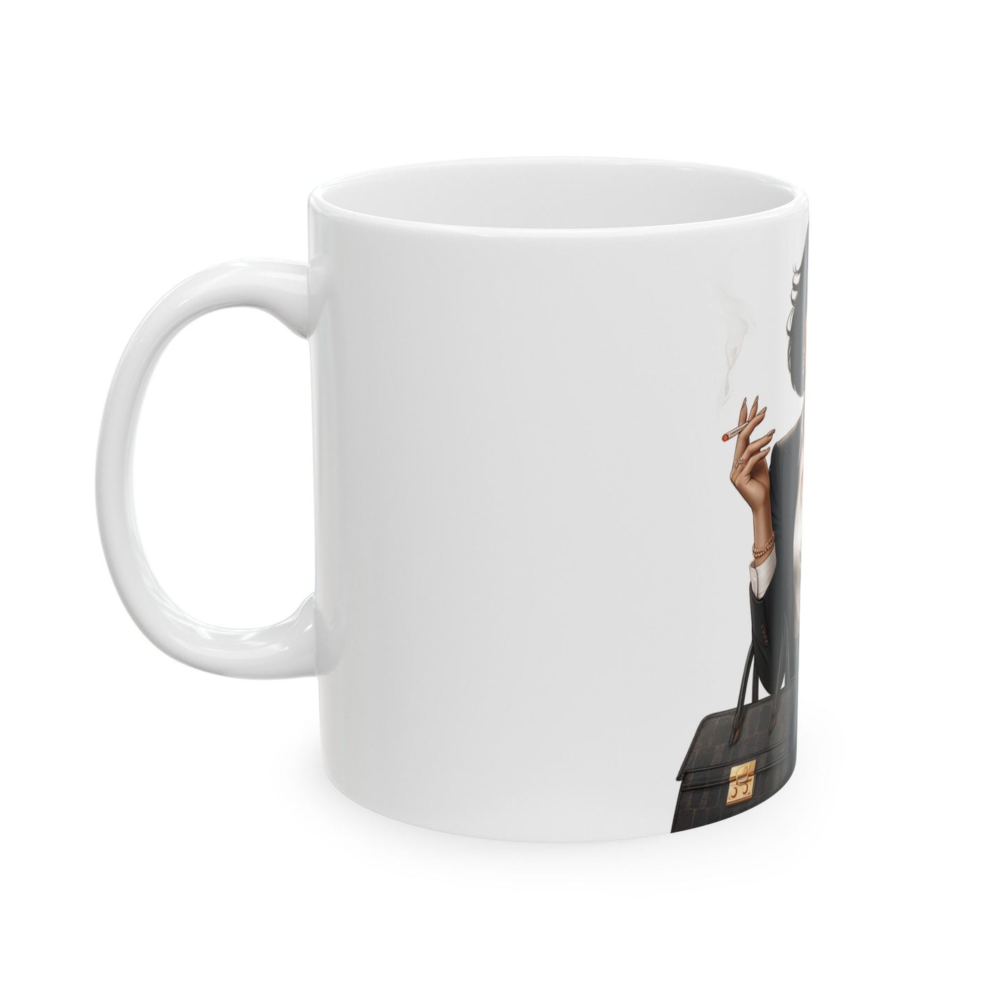 BOSS LADY Mug - Weed Coffee Mug (11oz)