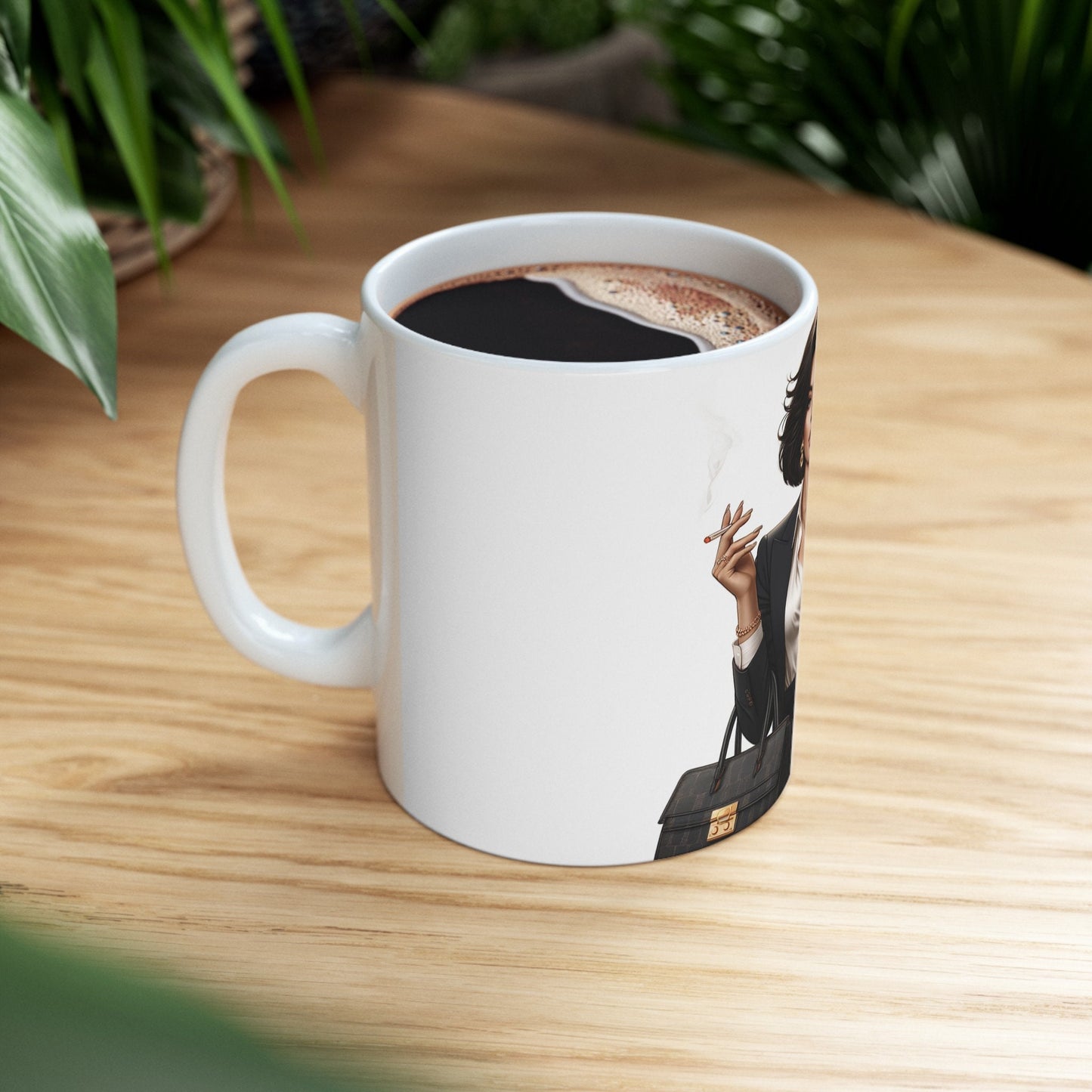 BOSS LADY Mug - Weed Coffee Mug (11oz)