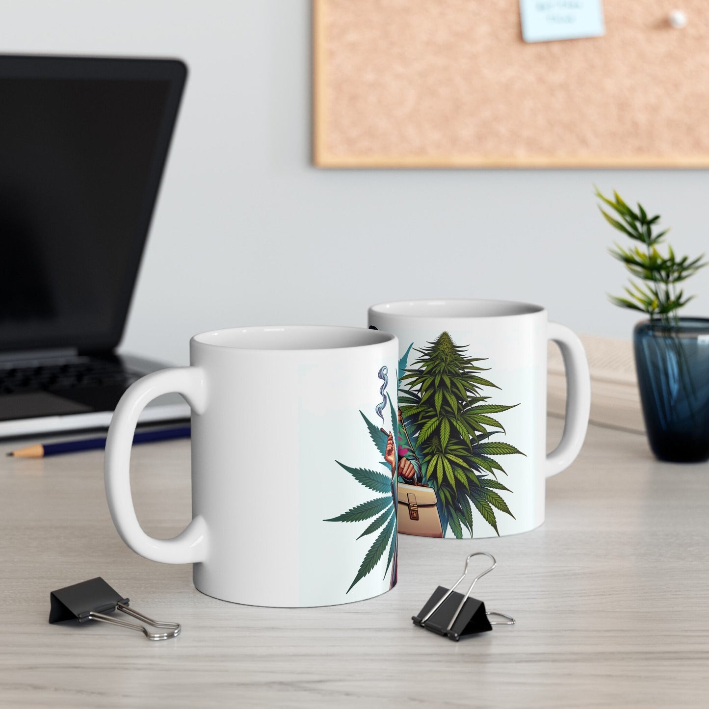 BOSS LADY Mug - Weed Coffee Mug (11oz)
