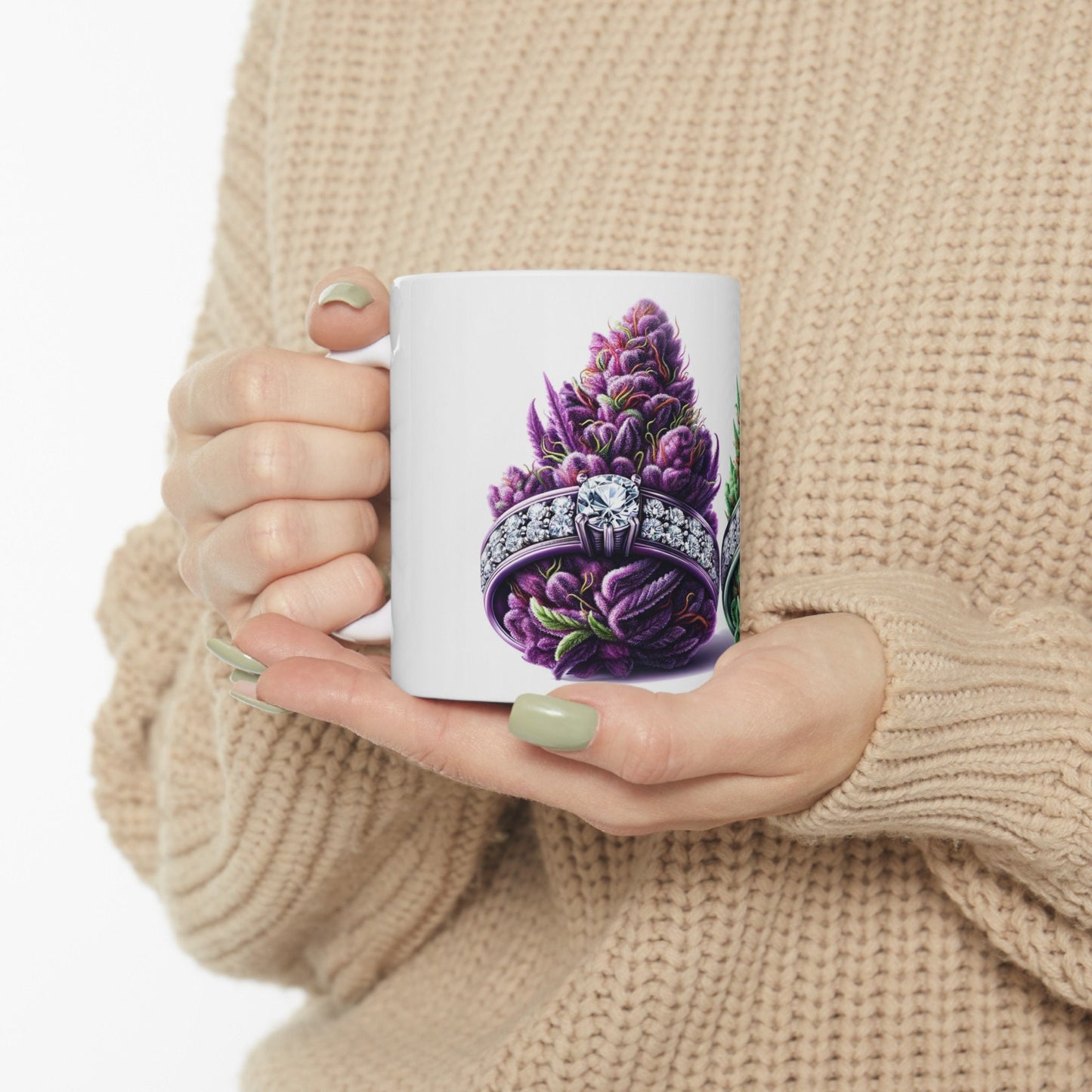 WEED WEDDING RINGS - Weed Coffee Mug (11oz)