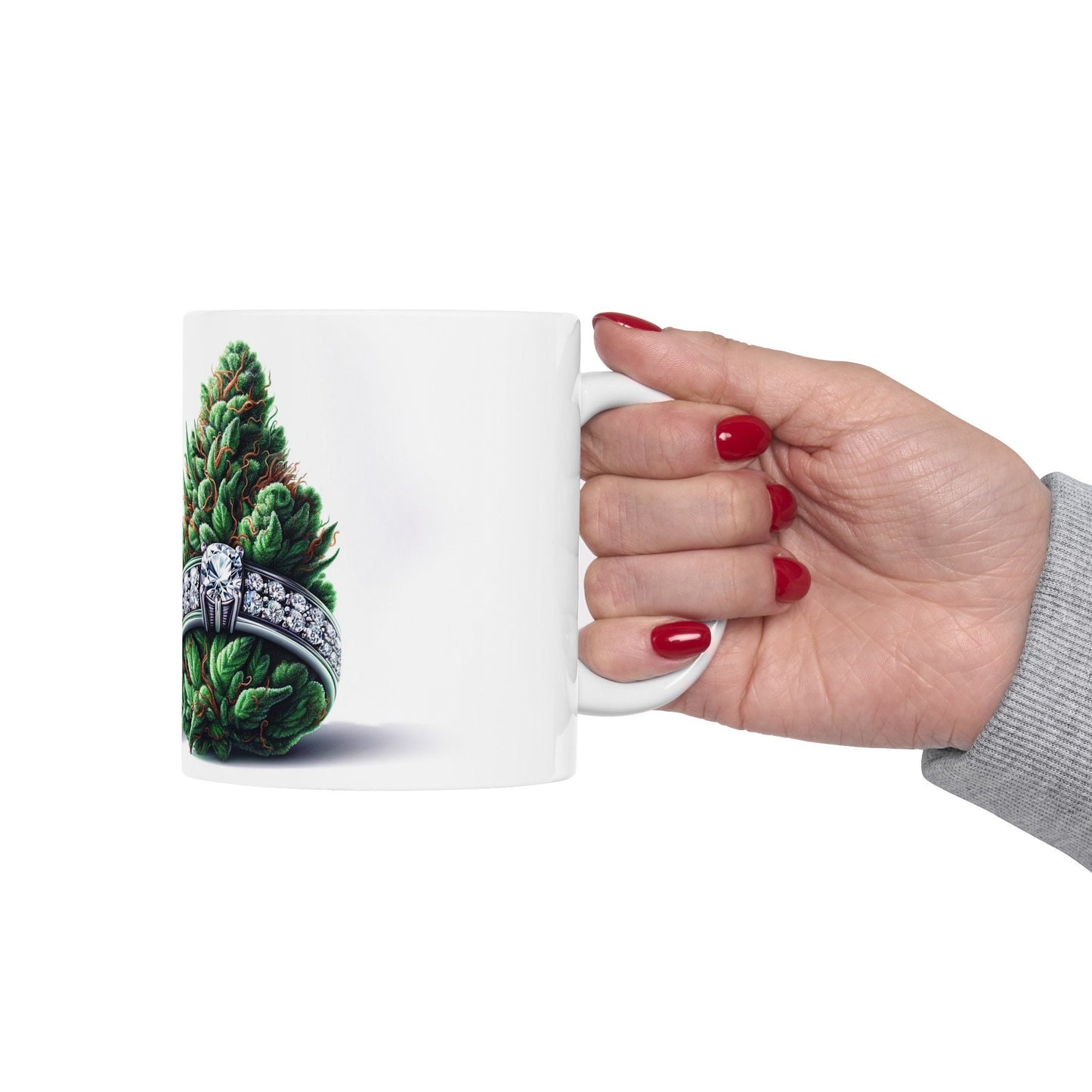 WEED WEDDING RINGS - Weed Coffee Mug (11oz)