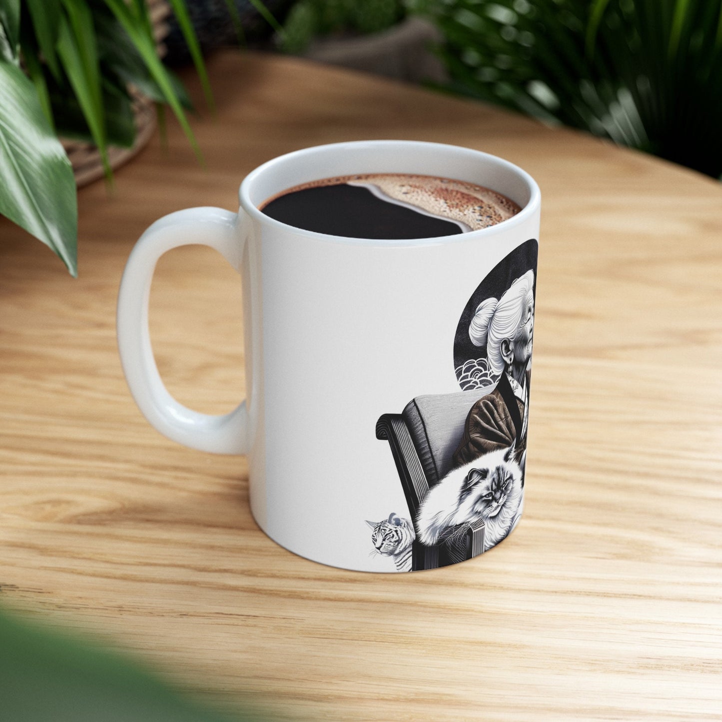 STONER CAT LADY - Weed Coffee Mug (11oz)