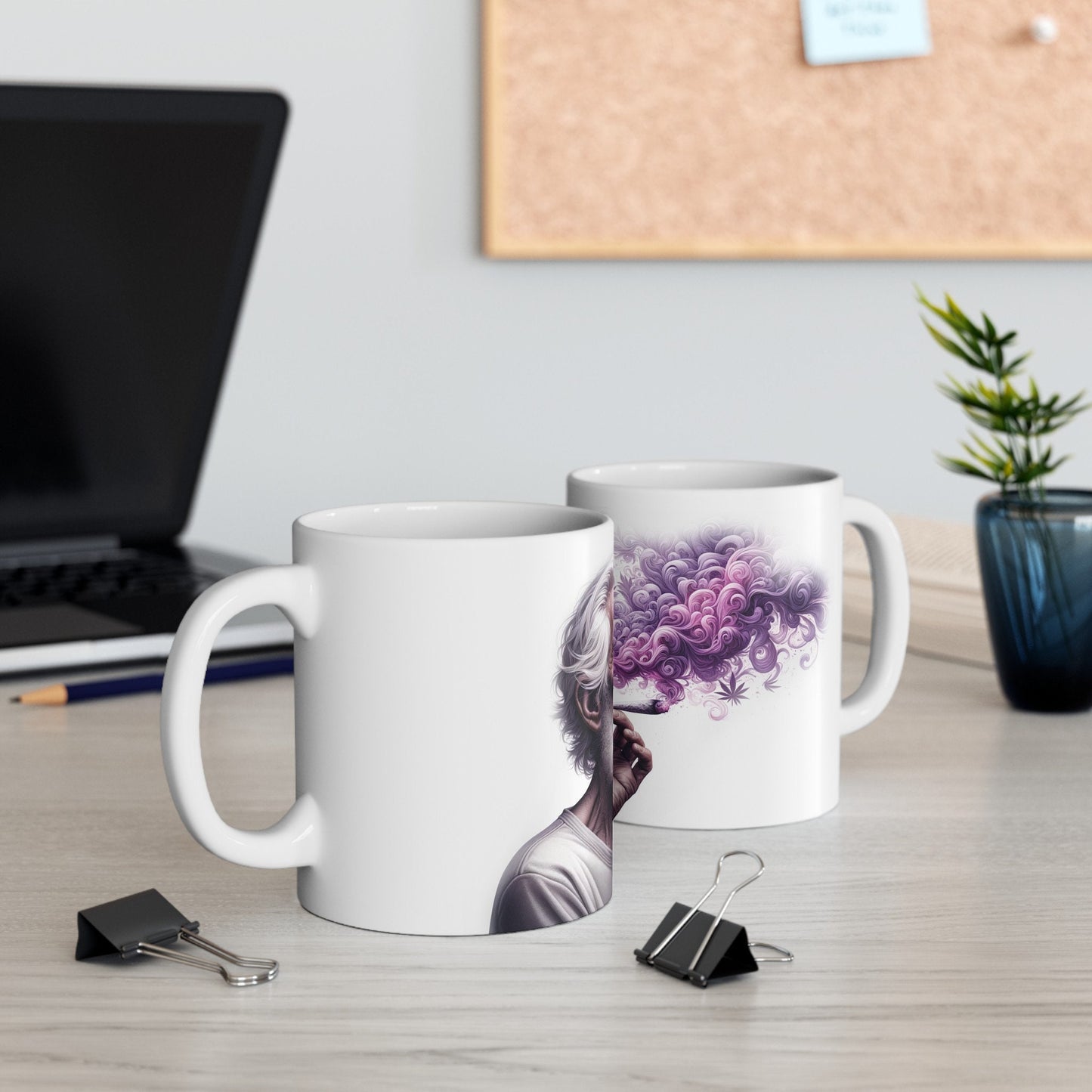 OLD STONER MUG - Weed Coffee Mug (11oz)