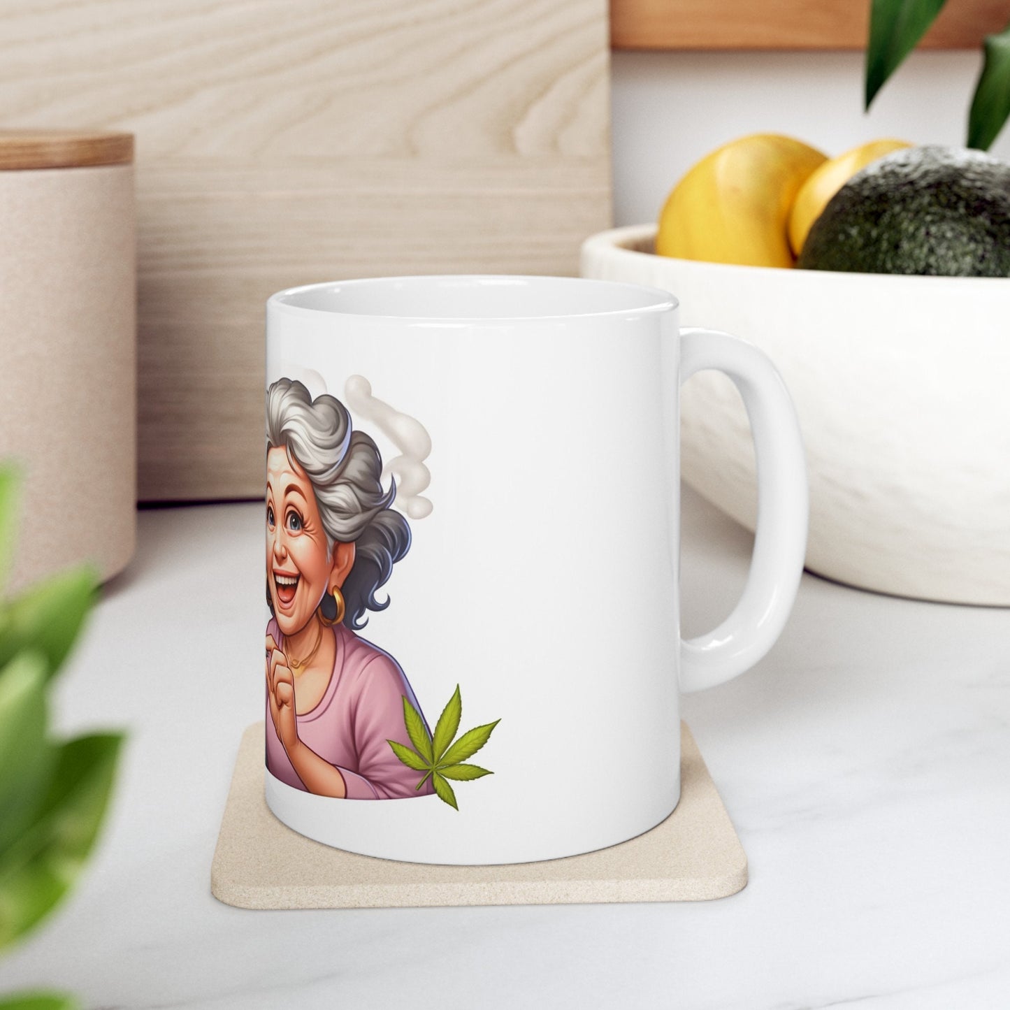 OLD STONER COUPLE - Weed Coffee Mug (11oz)