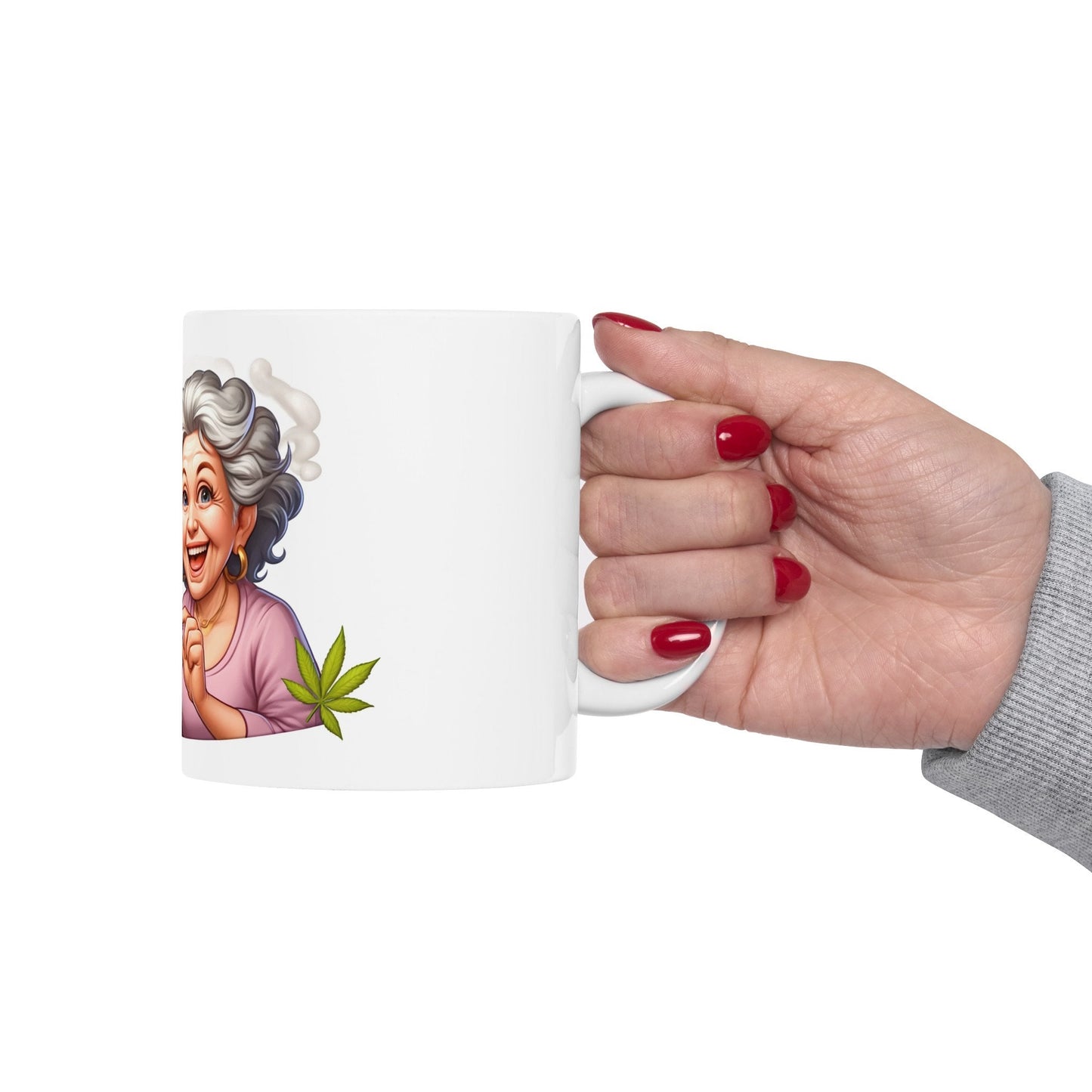 OLD STONER COUPLE - Weed Coffee Mug (11oz)