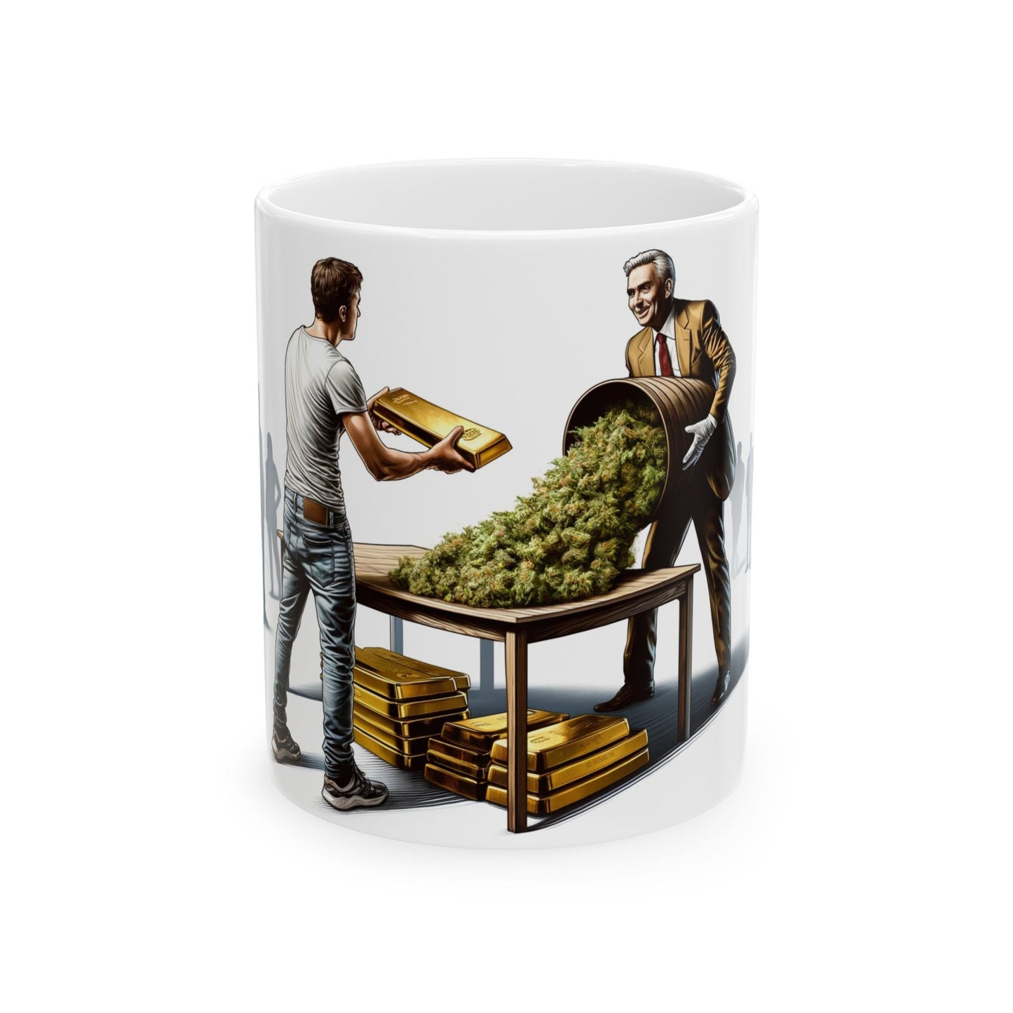 WEED for GOLD Mug - Weed Coffee Mug (11oz)