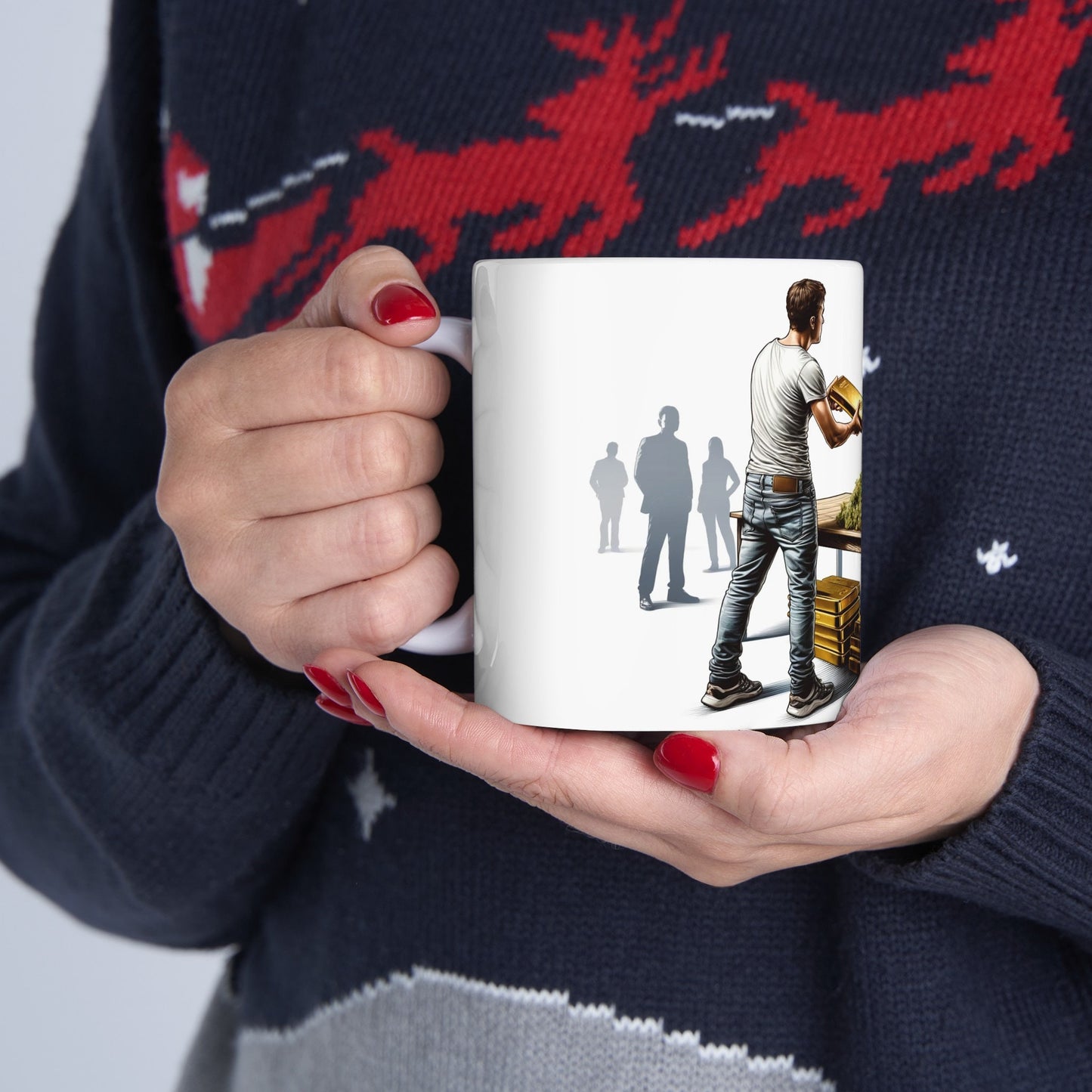 WEED for GOLD Mug - Weed Coffee Mug (11oz)