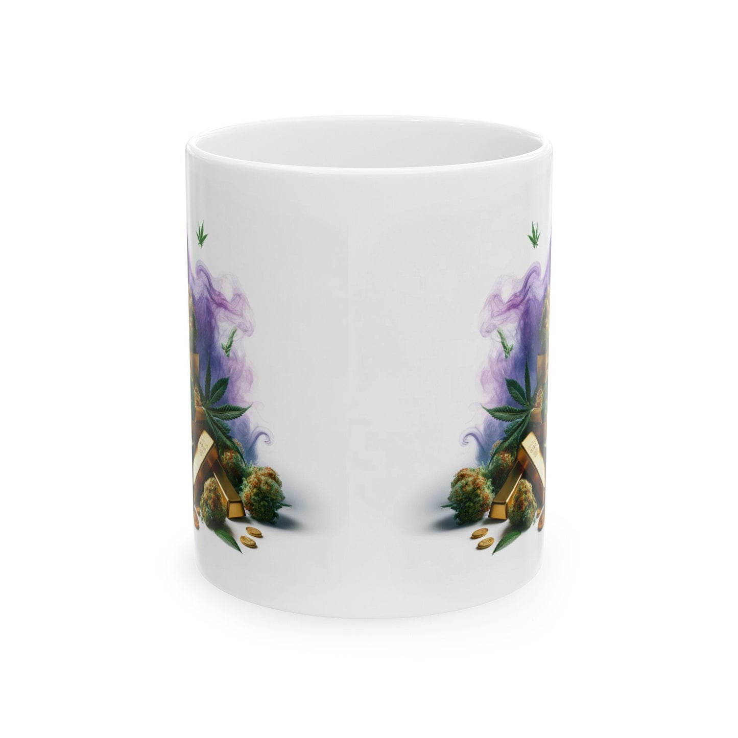 WEED MONEY GOLD Mug - Weed Coffee Mug (11oz)
