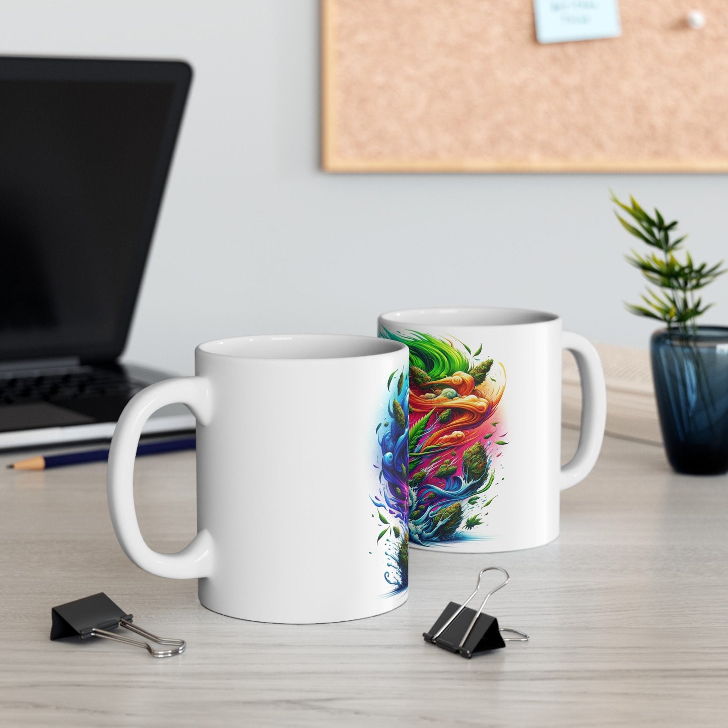 WEED ART - Weed Coffee Mug (11oz)