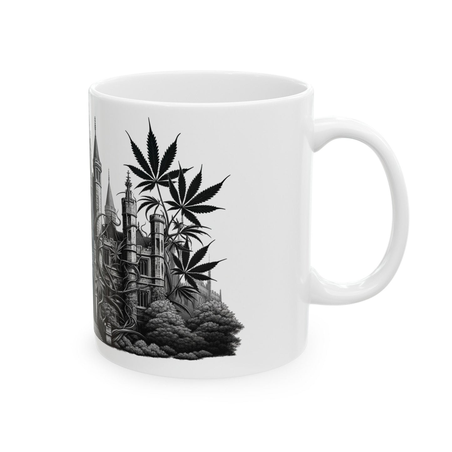 GOTH CASTLE Mug - Weed Coffee Mug (11oz)