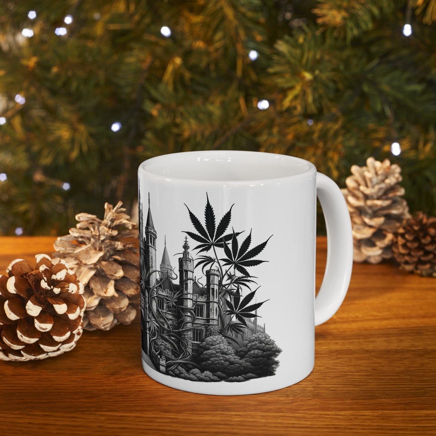 GOTH CASTLE Mug - Weed Coffee Mug (11oz)