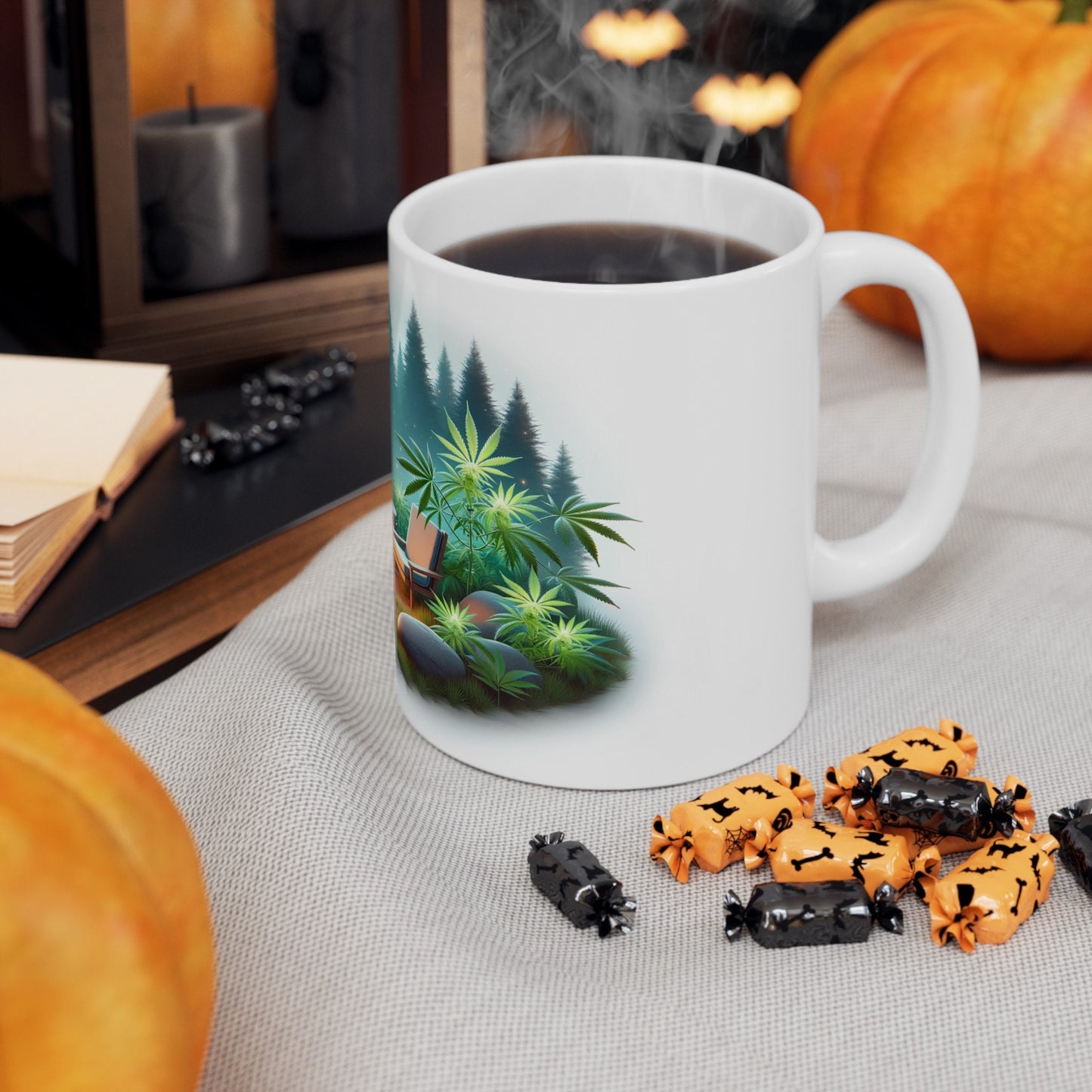WEED CAMPFIRE Mug - Weed Coffee Mug (11oz)