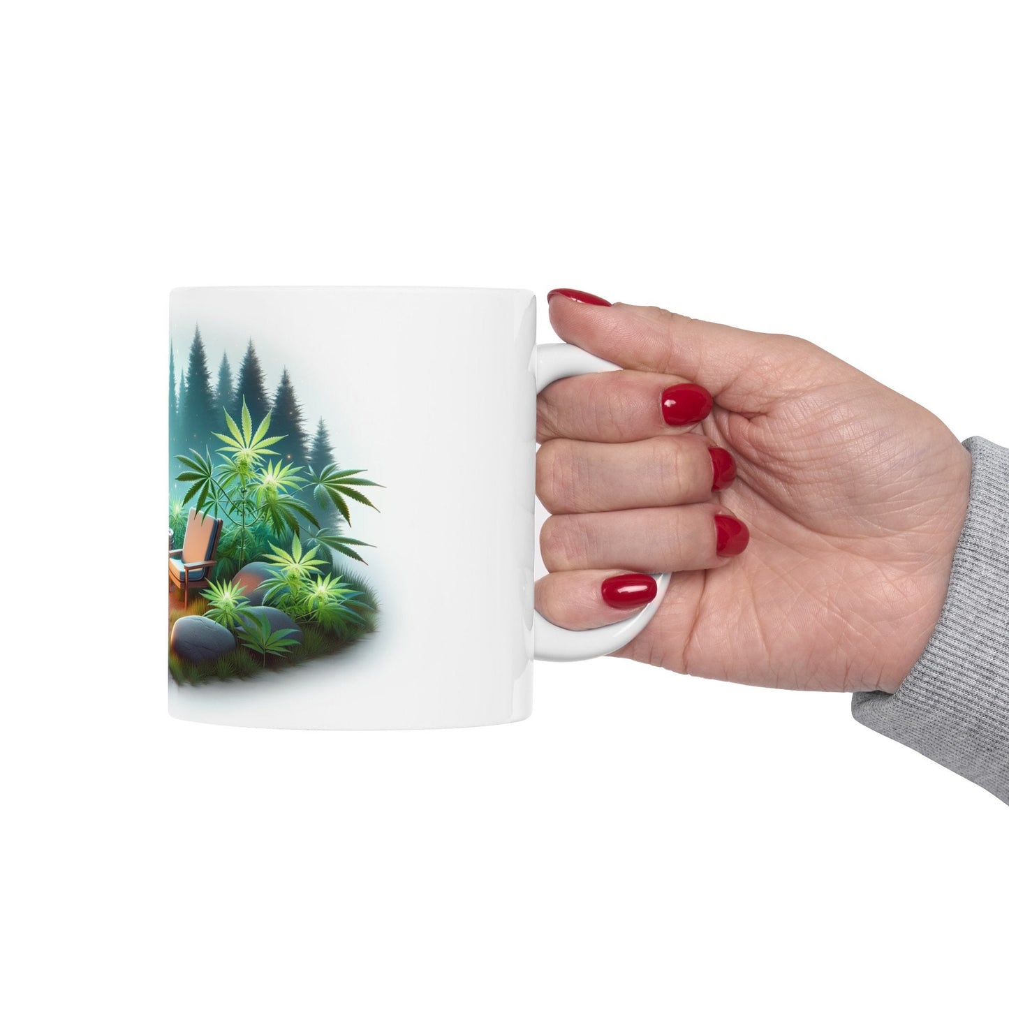 WEED CAMPFIRE Mug - Weed Coffee Mug (11oz)