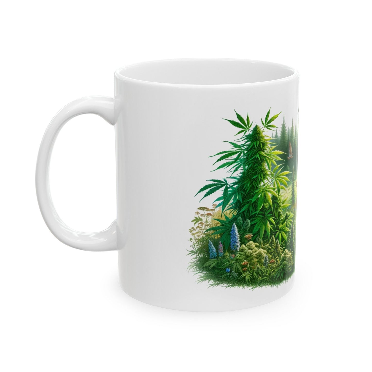 NATURE WEED Mug - Weed Coffee Mug (11oz)