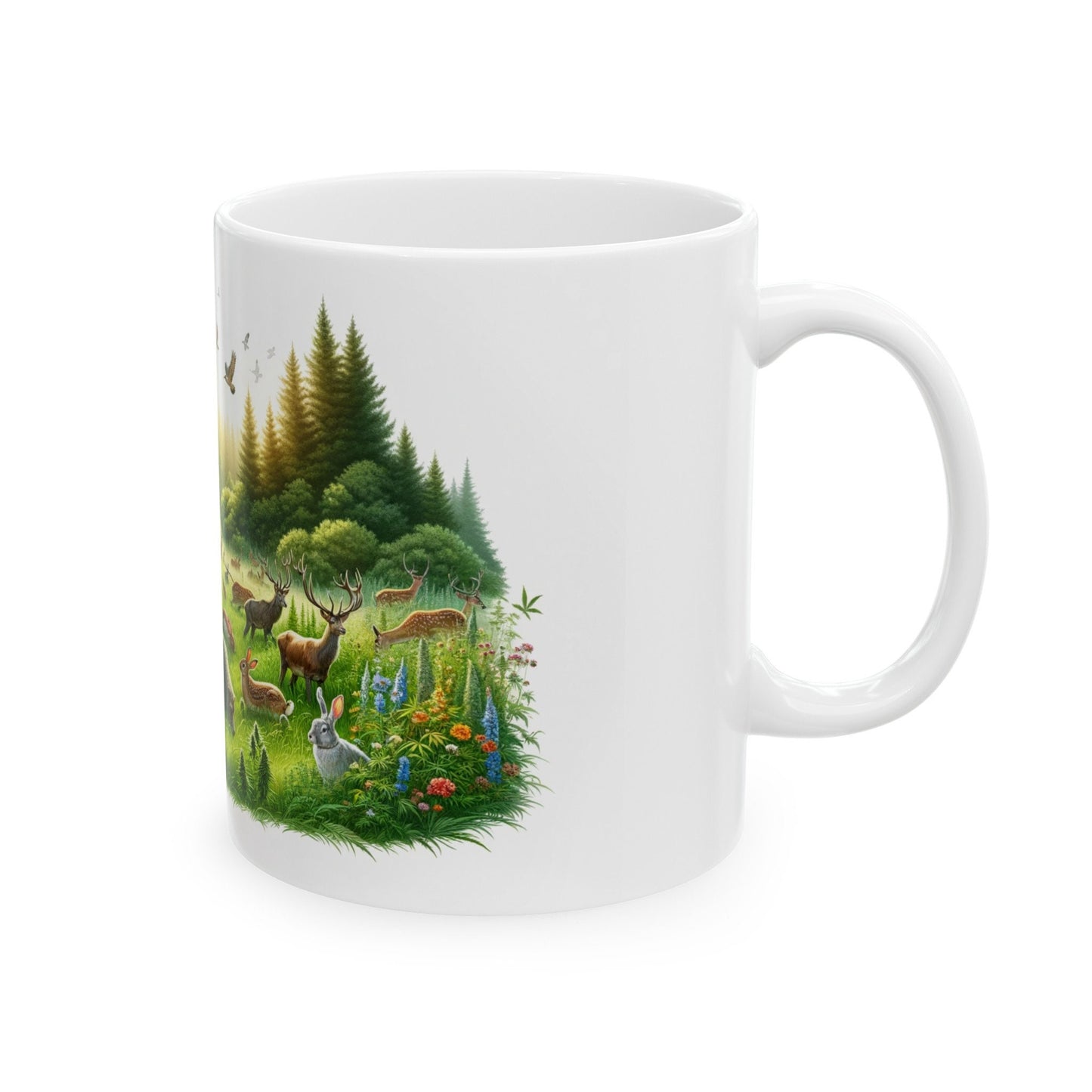 NATURE WEED Mug - Weed Coffee Mug (11oz)