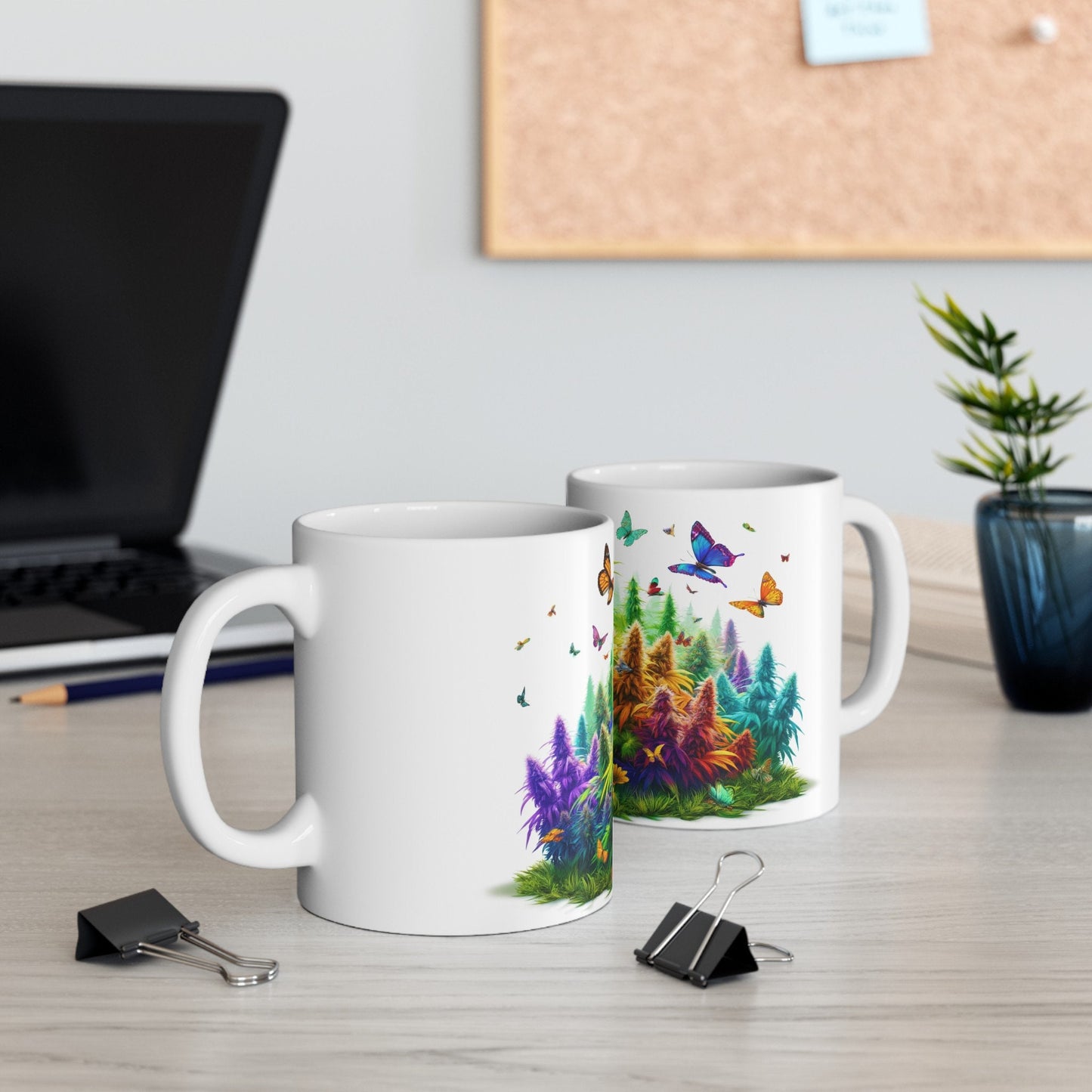 PEACEFUL WEED Mug - Weed Coffee Mug (11oz)