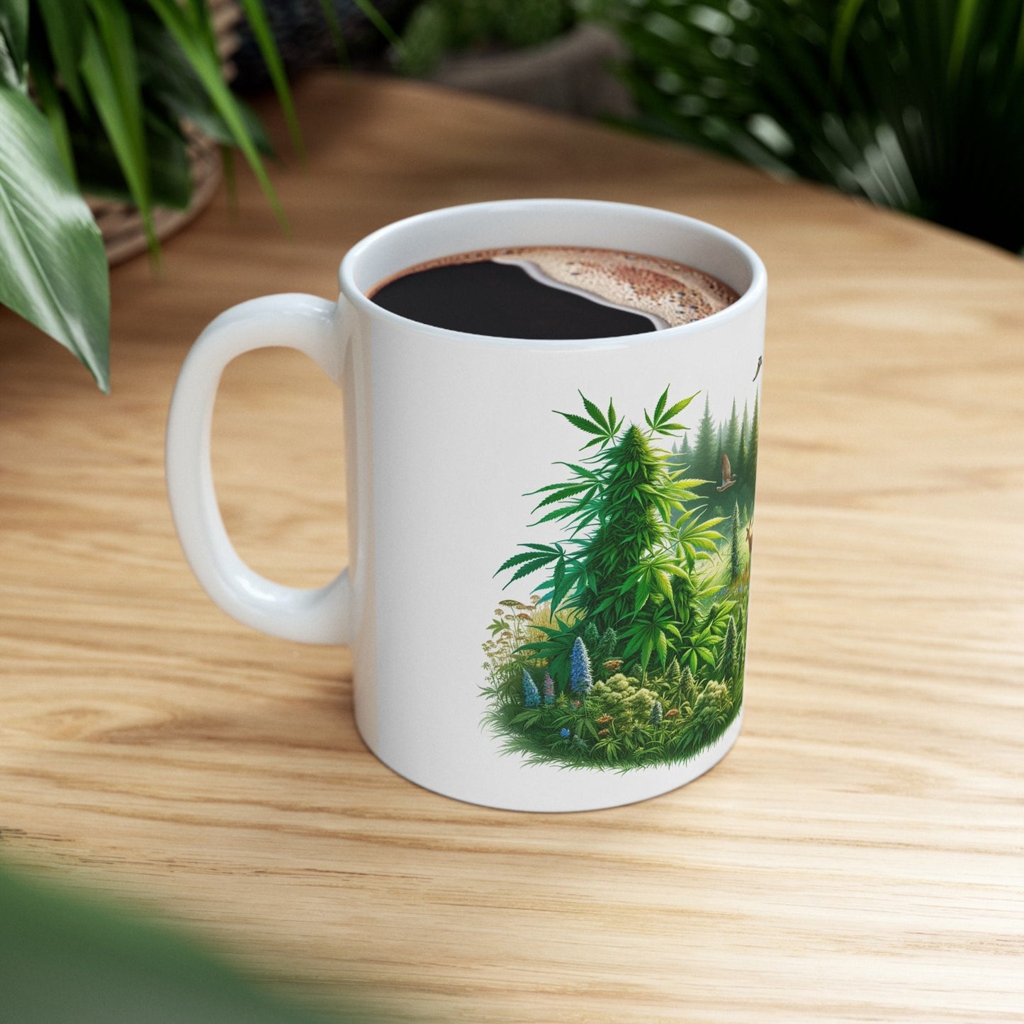 NATURE WEED Mug - Weed Coffee Mug (11oz)