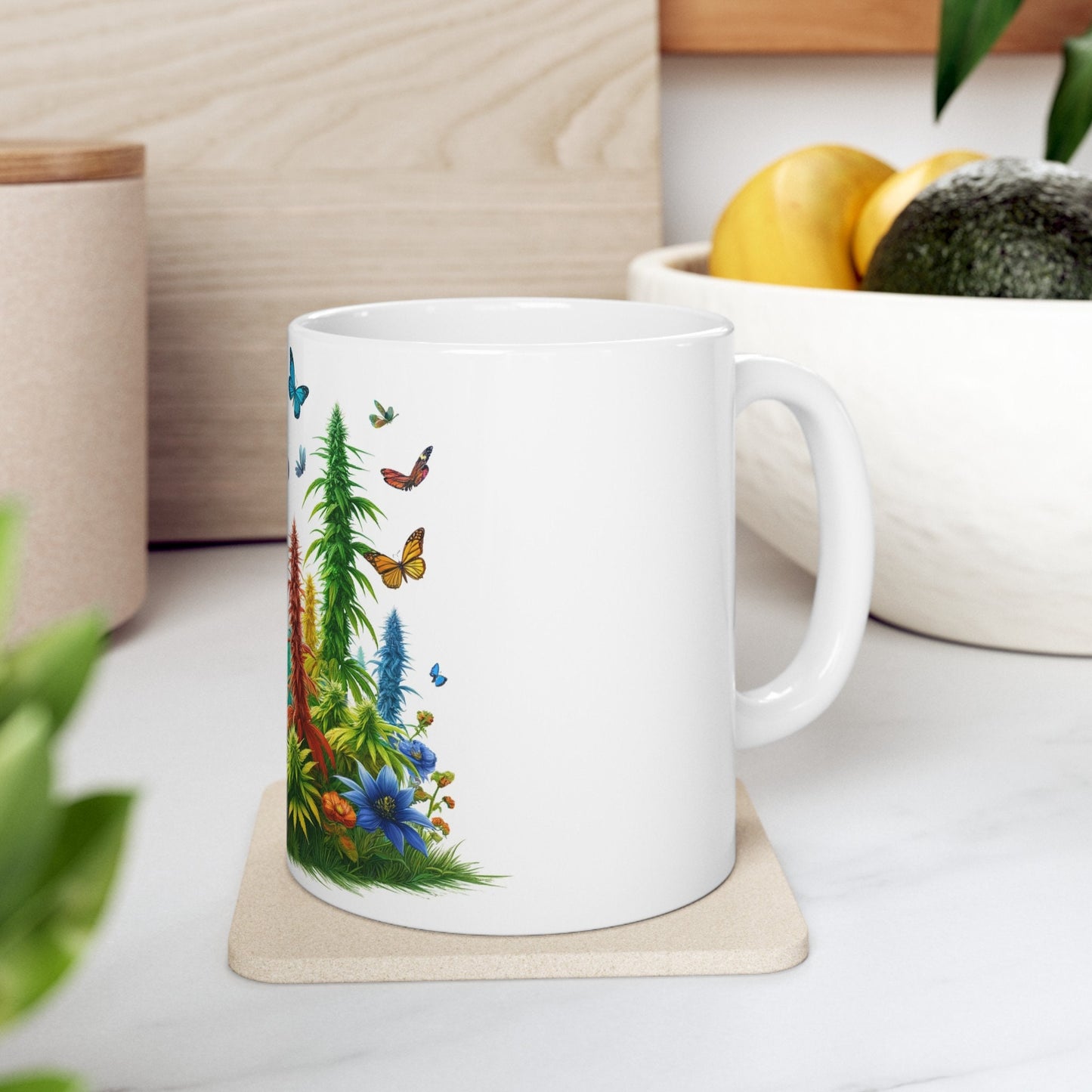 PEACEFUL WEED Mug - Weed Coffee Mug (11oz)