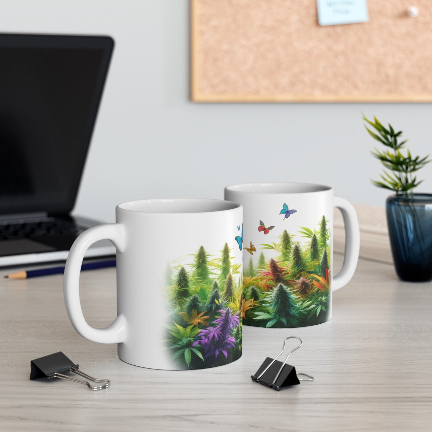 PEACEFUL WEED Mug - Weed Coffee Mug (11oz)