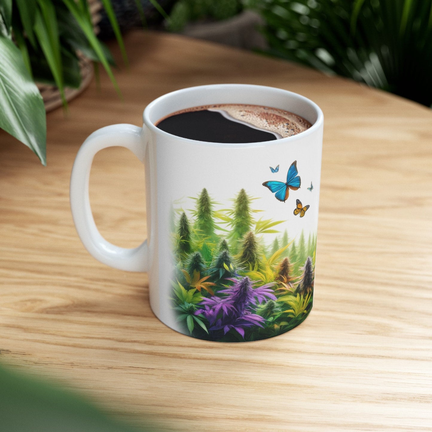 PEACEFUL WEED Mug - Weed Coffee Mug (11oz)