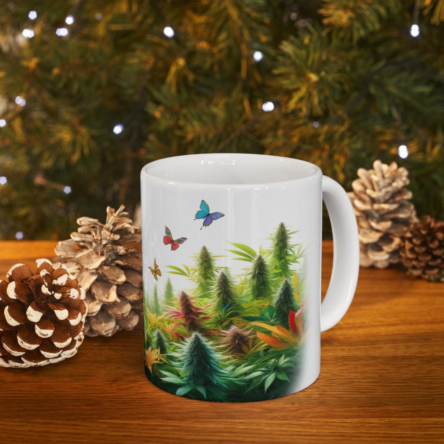 PEACEFUL WEED Mug - Weed Coffee Mug (11oz)