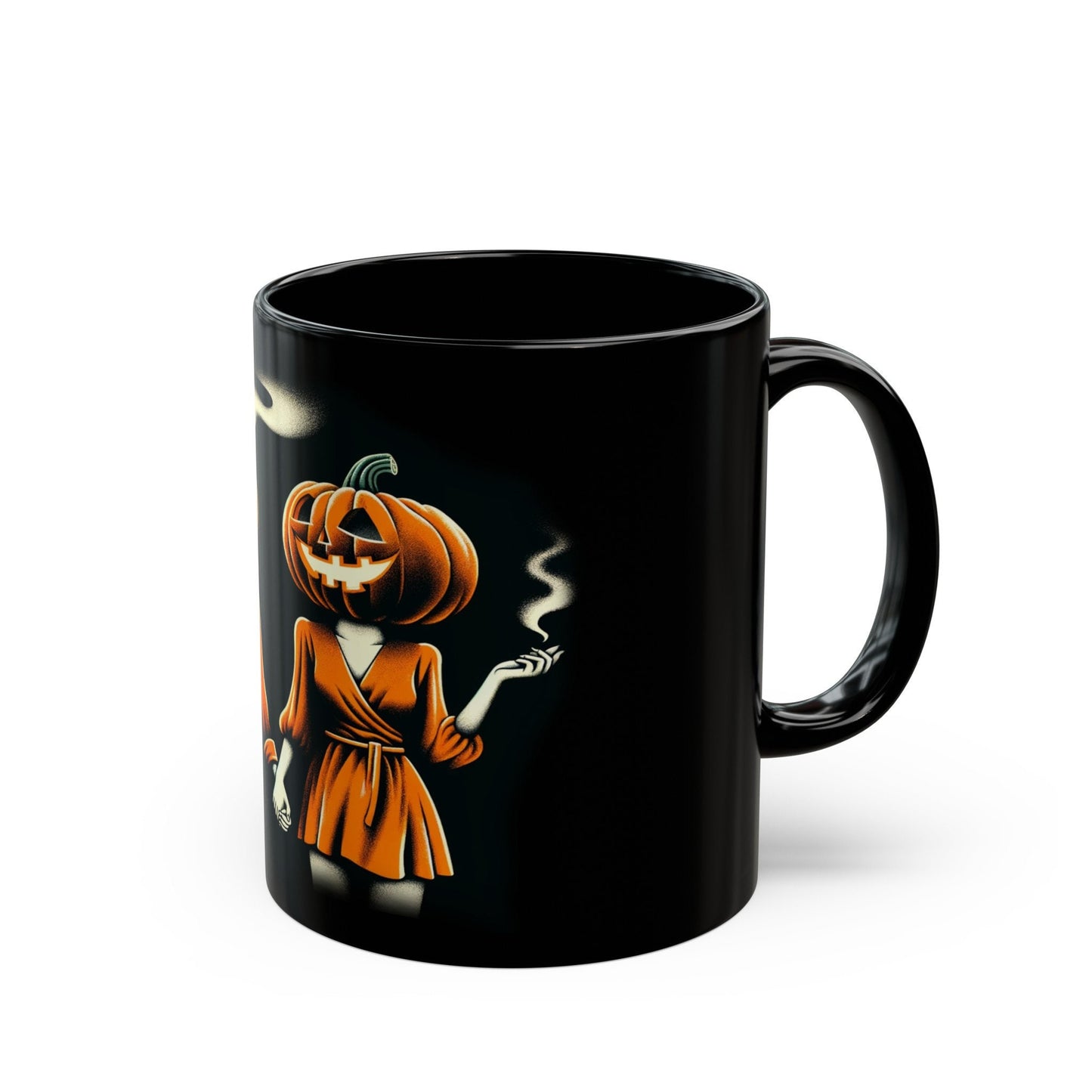 HALLOWEEN COUPLE - Weed Coffee Mug (11oz) BLACK