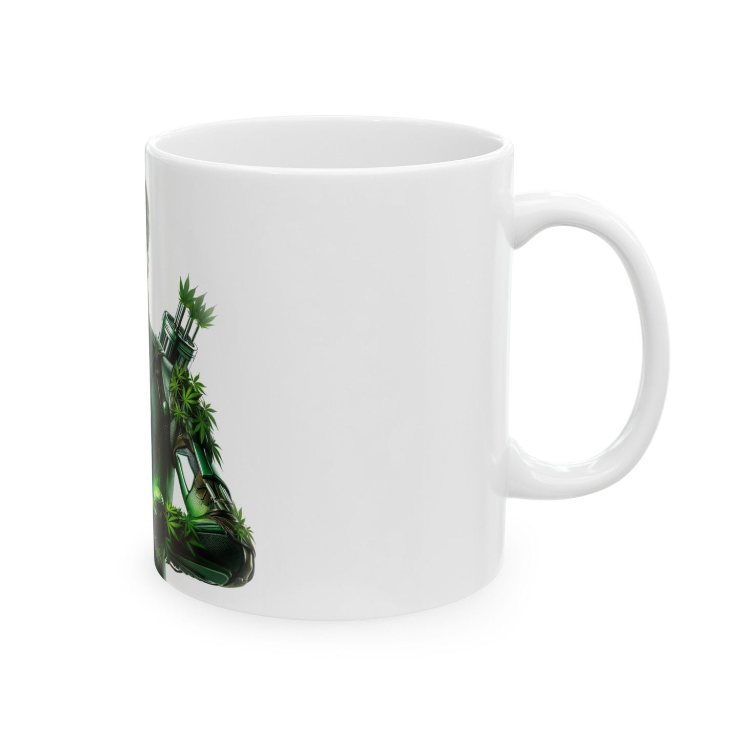 FUTURISTIC TRAVELER - 420 Stoner Mug (Coffee 11oz)