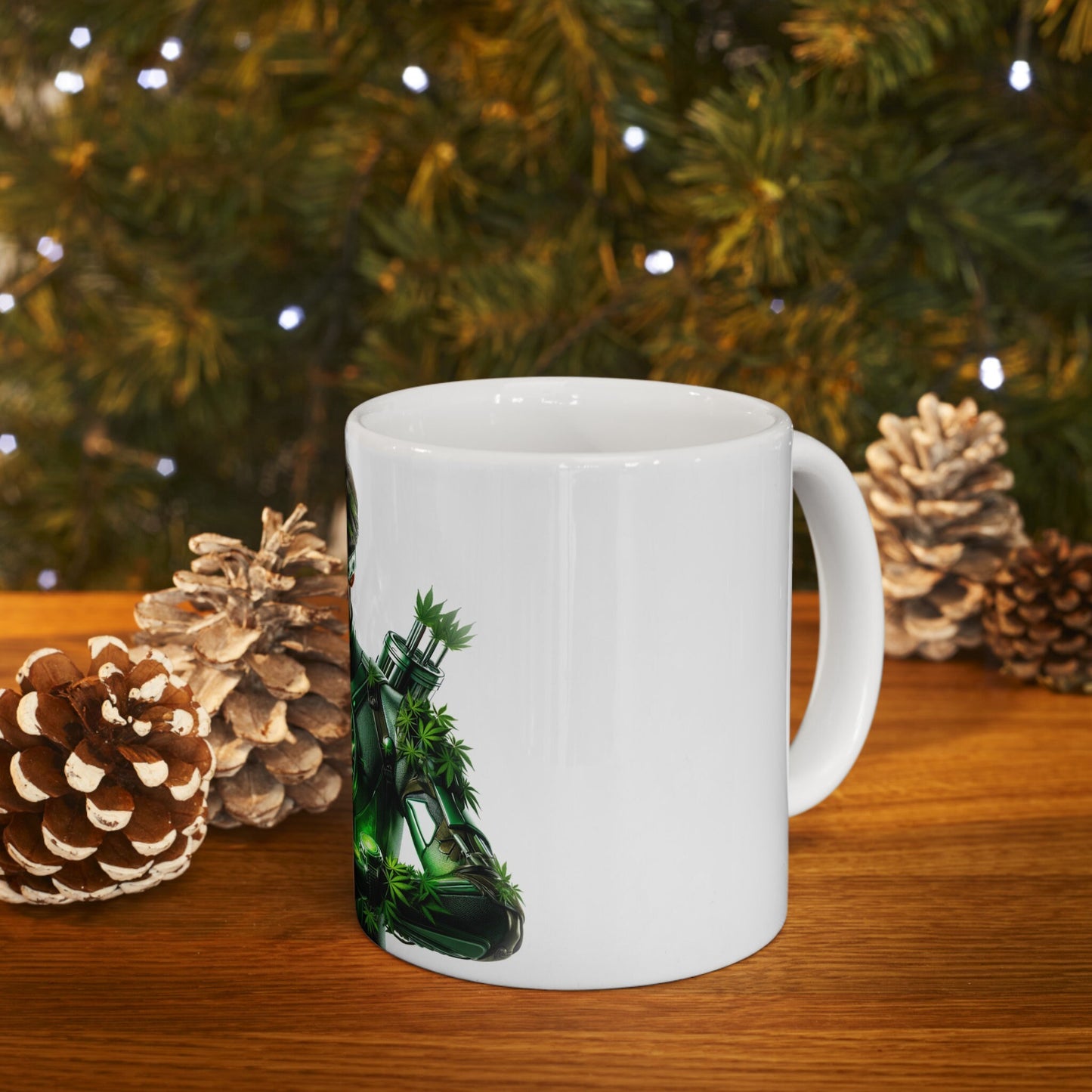 FUTURISTIC TRAVELER - 420 Stoner Mug (Coffee 11oz)