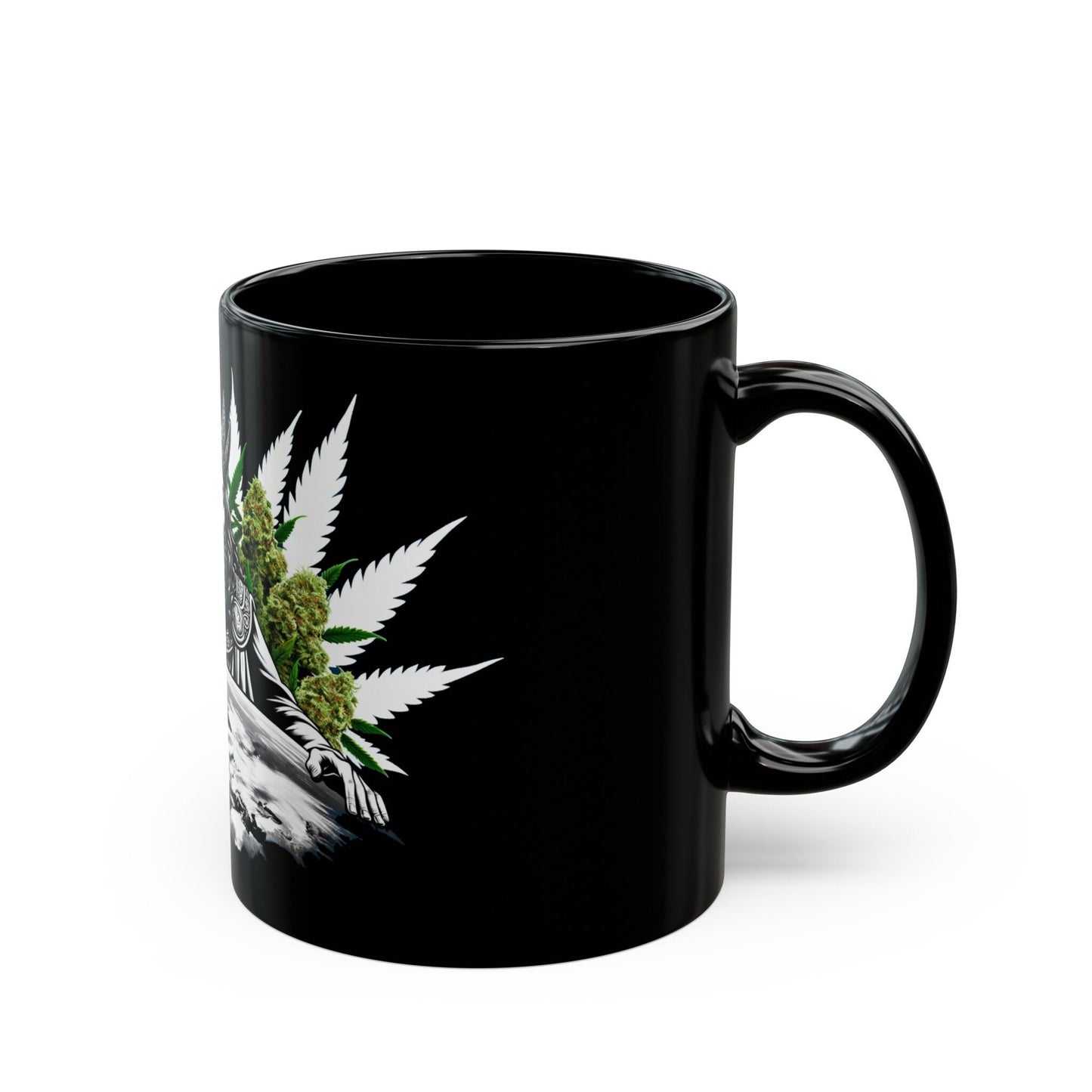 WEED LORD MUG - Weed Coffee Mug (11oz) BLACK