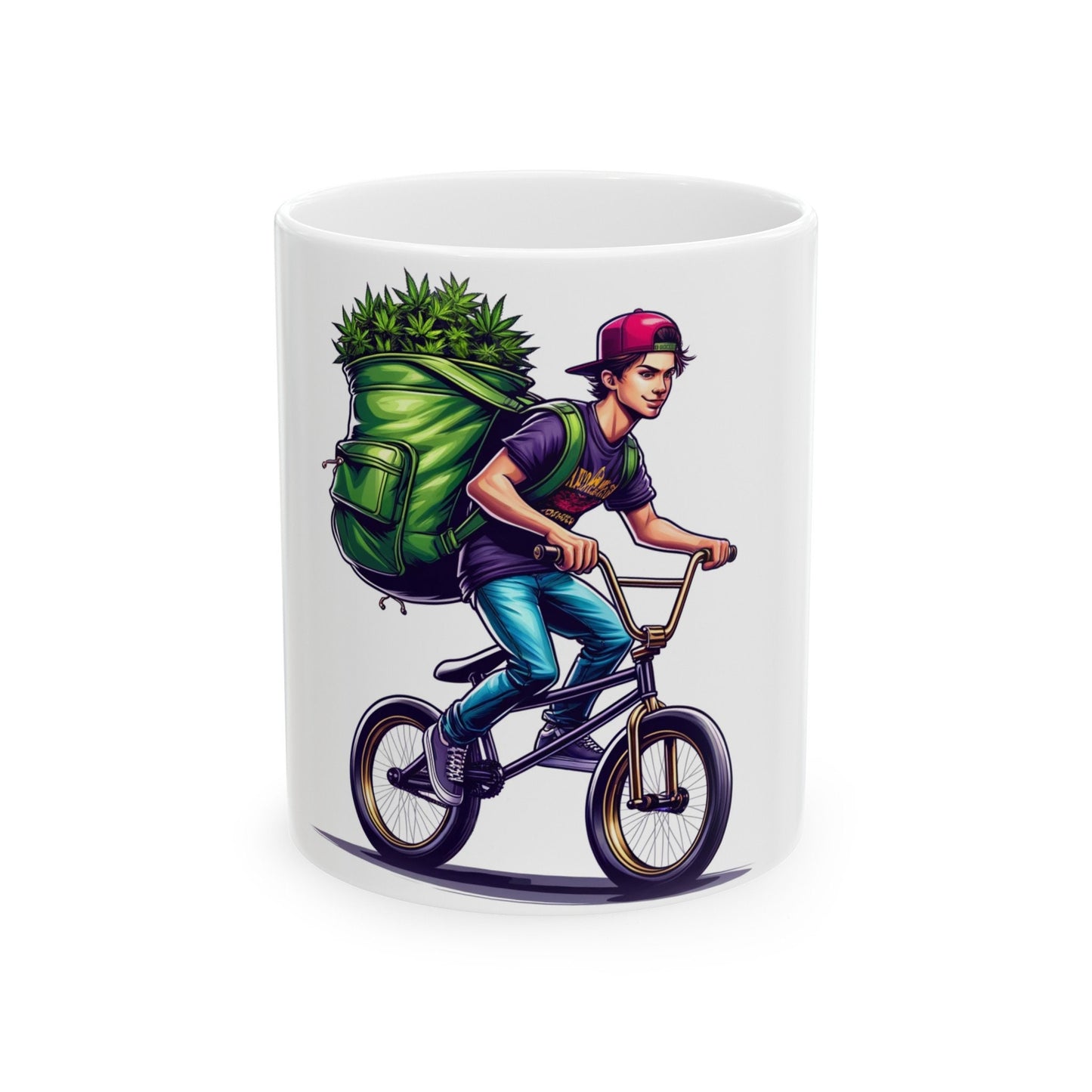 BMX STONER KID - Weed Coffee Mug (11oz)
