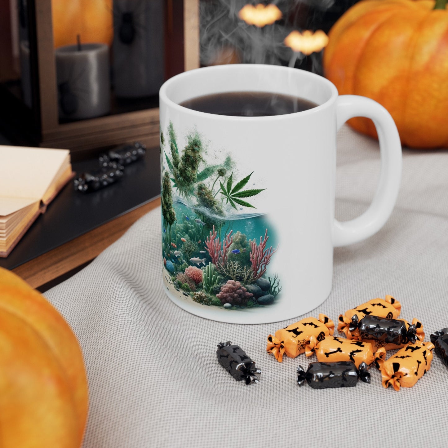 UNDERWATER CANNABIS - Weed Coffee Mug (11oz)