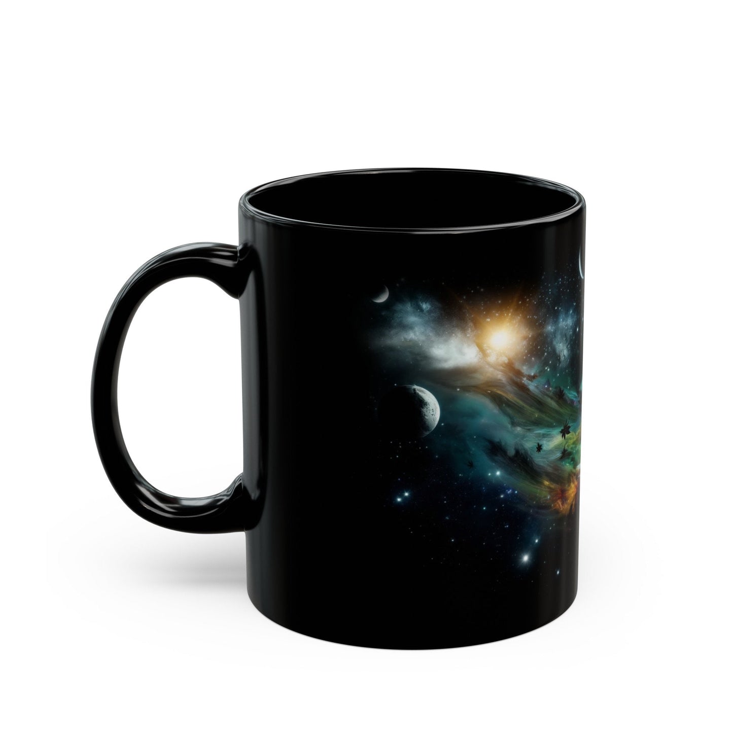 COSMIC WEED MUG - 420 Coffee Mug (11oz) BLACK