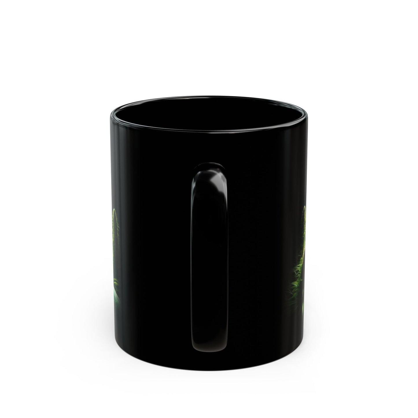 WEED PLANET MUG - Weed Coffee Mug (11oz) BLACK