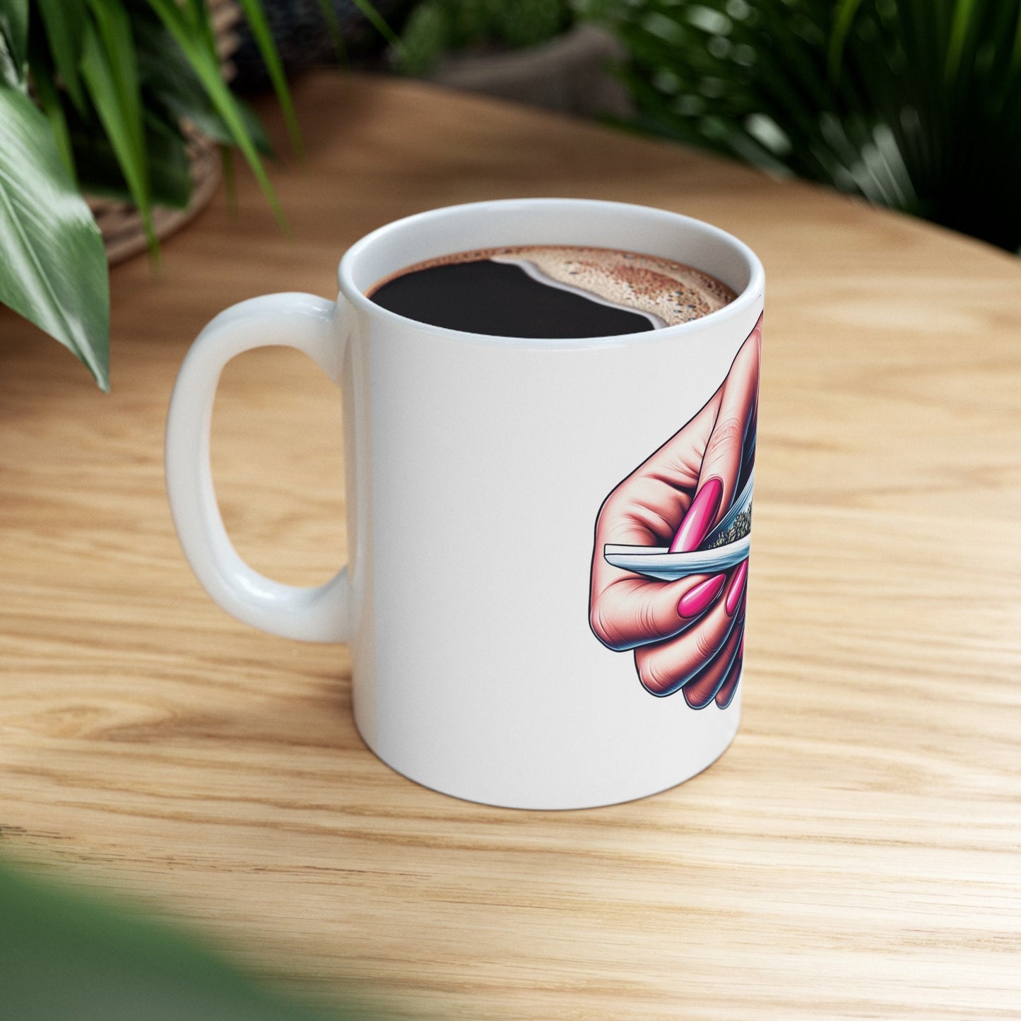ROLLING UP HANDS - Weed Coffee Mug (11oz)