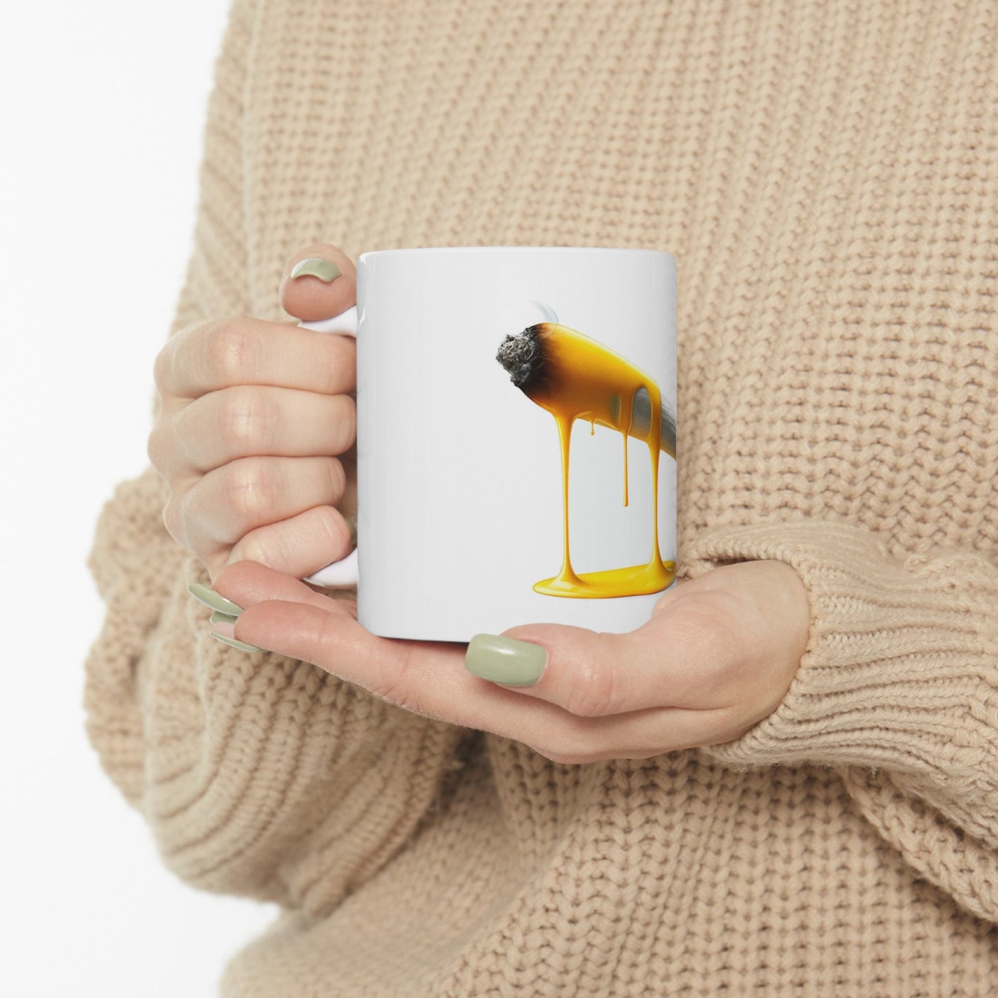 WAX TIPPED JOINT - 710 Weed Coffee Mug (11oz)