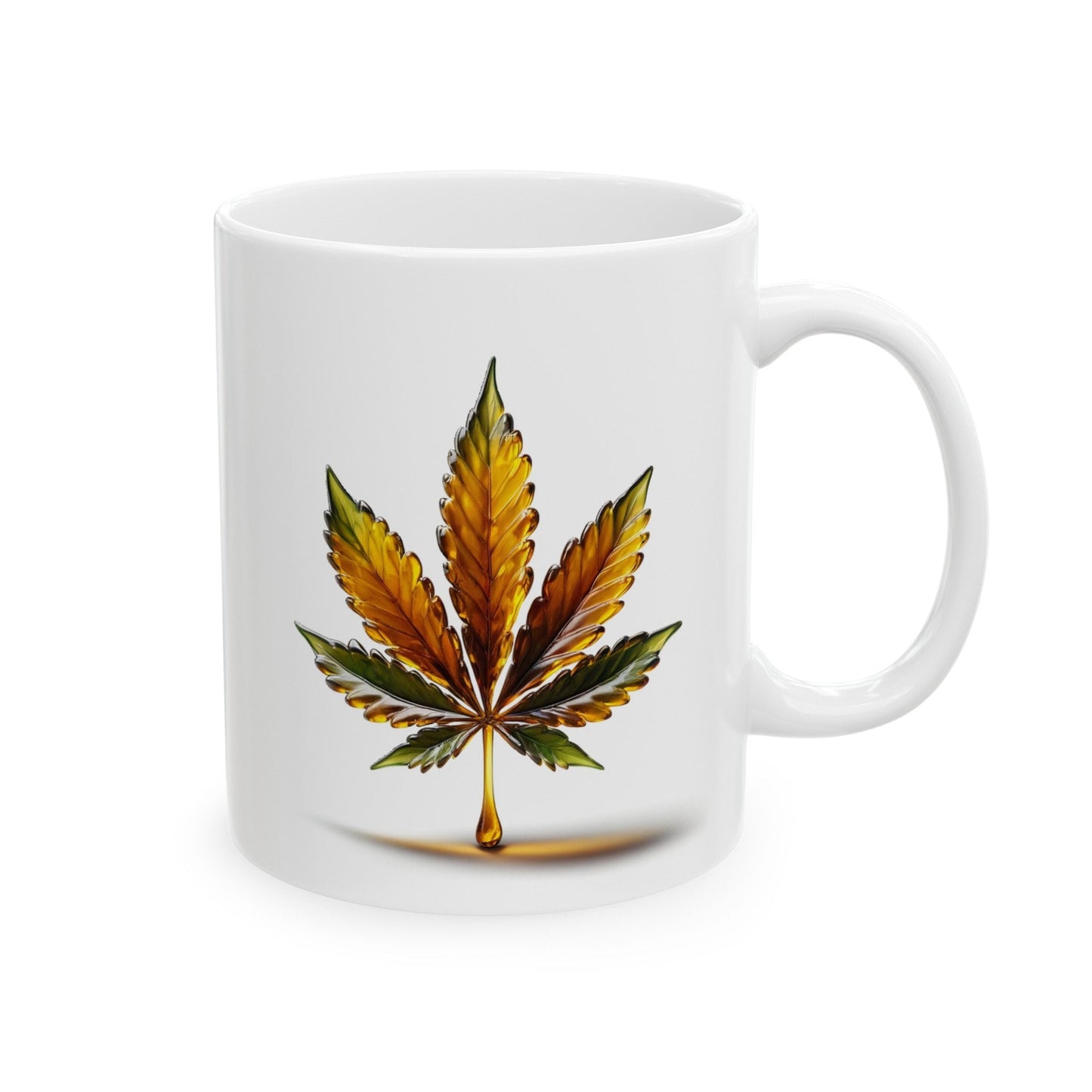 WEED WAX LEAF - Weed Coffee Mug (11oz)